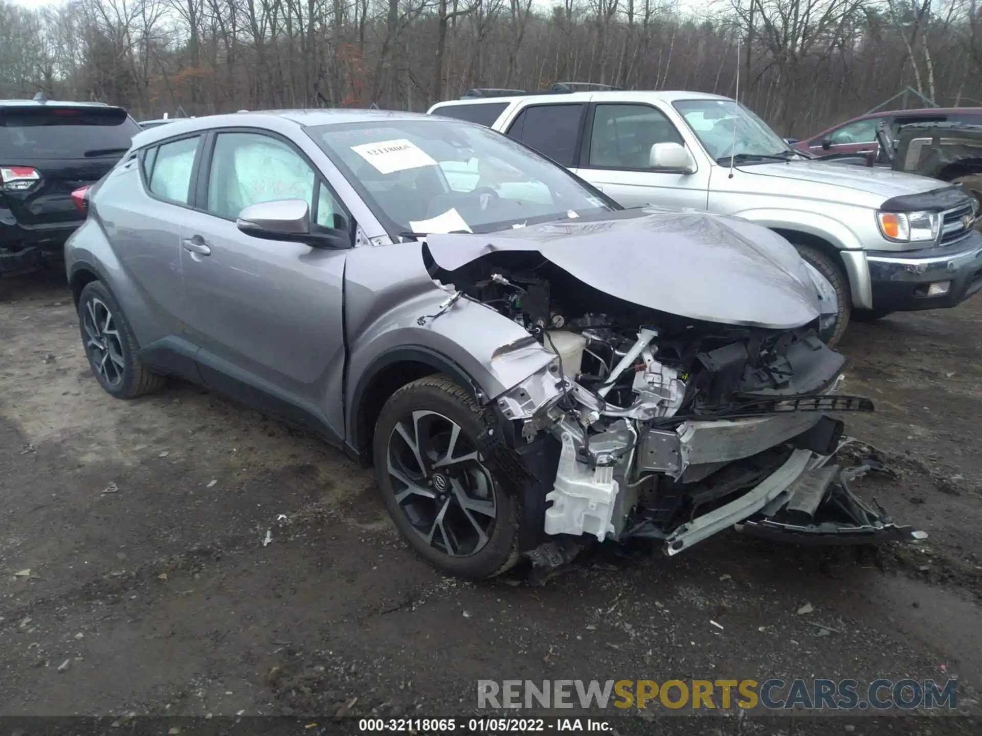 1 Photograph of a damaged car NMTKHMBX0KR094317 TOYOTA C-HR 2019