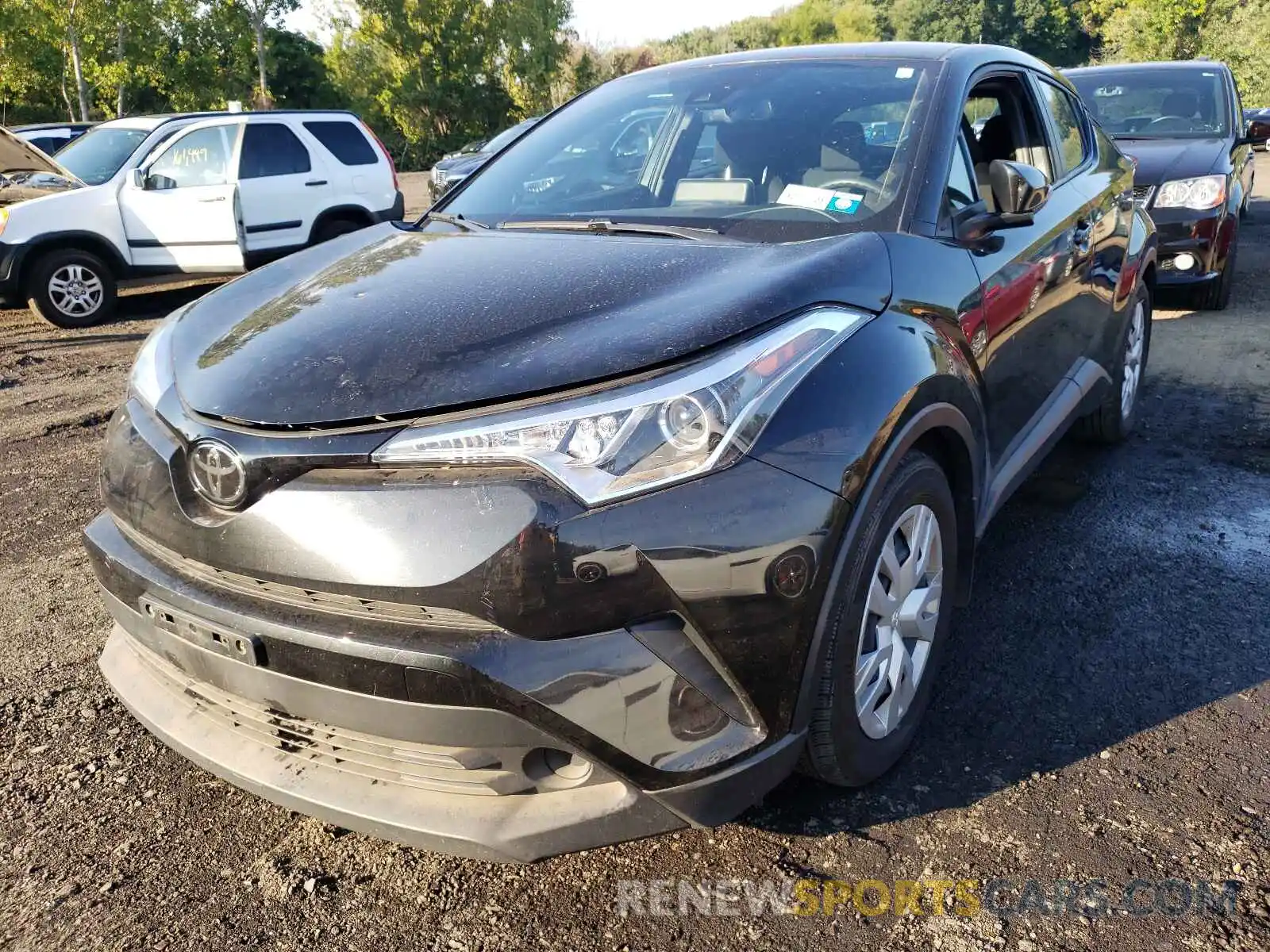 2 Photograph of a damaged car NMTKHMBX0KR094642 TOYOTA C-HR 2019