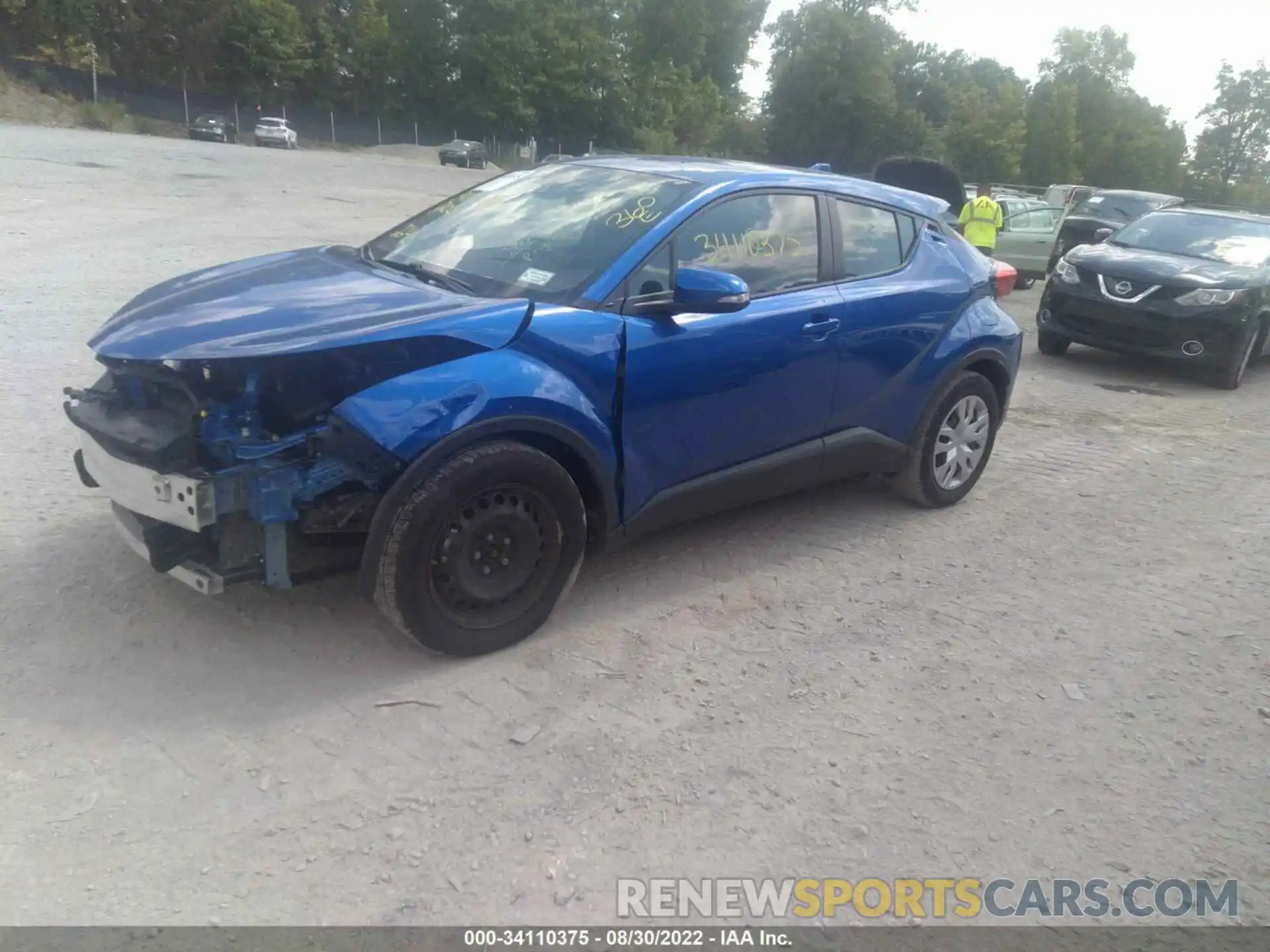 2 Photograph of a damaged car NMTKHMBX0KR095435 TOYOTA C-HR 2019