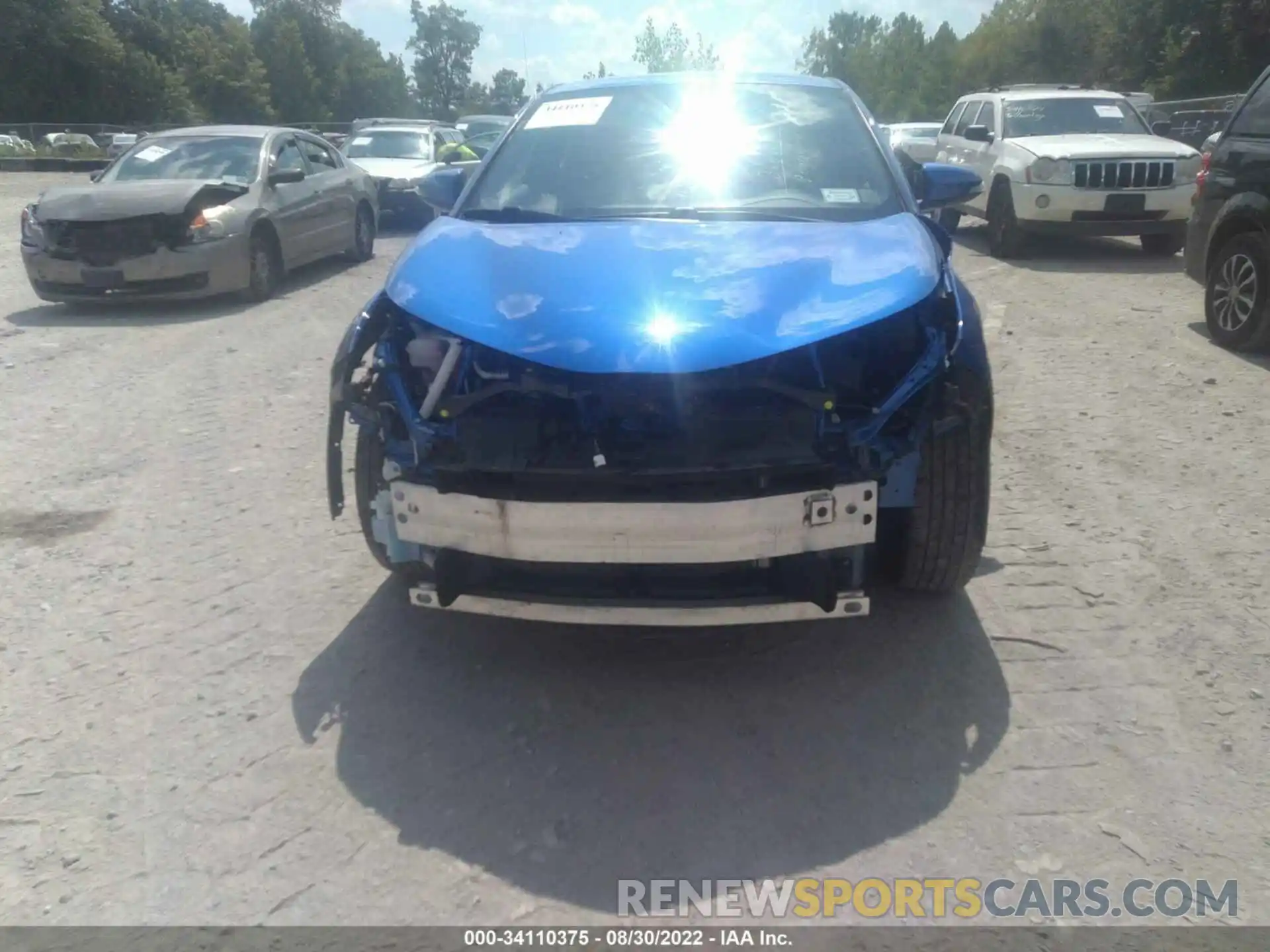 6 Photograph of a damaged car NMTKHMBX0KR095435 TOYOTA C-HR 2019