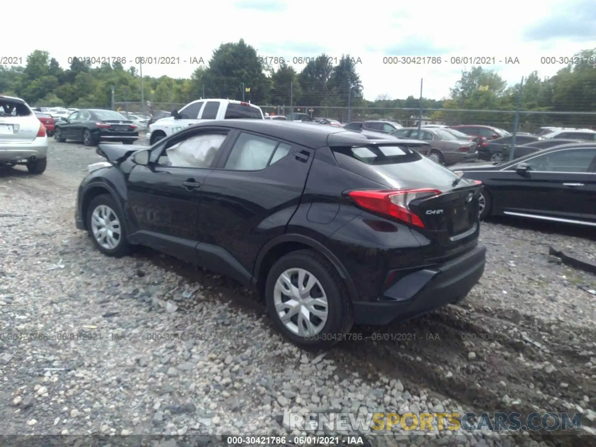 3 Photograph of a damaged car NMTKHMBX0KR097850 TOYOTA C-HR 2019