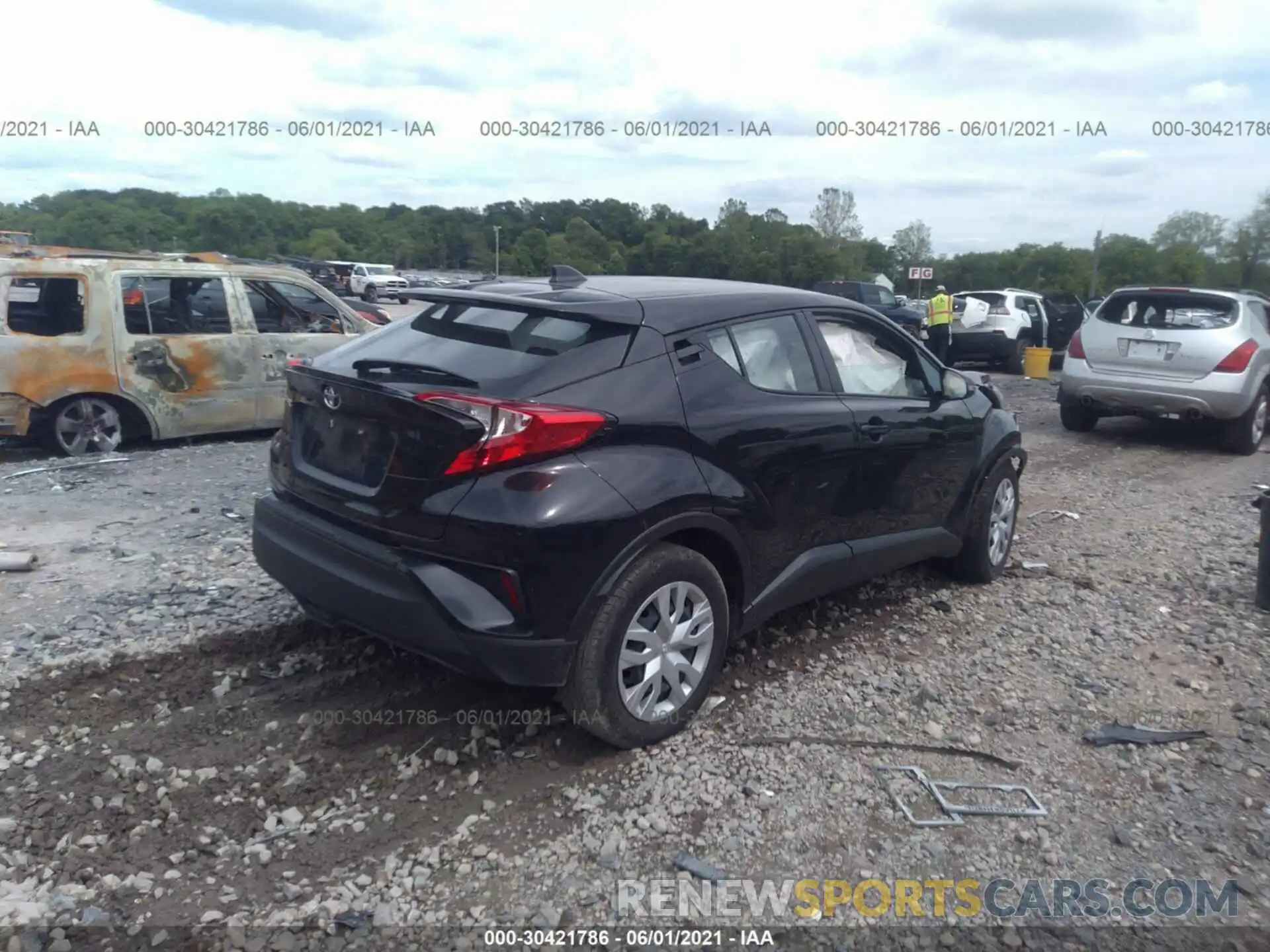 4 Photograph of a damaged car NMTKHMBX0KR097850 TOYOTA C-HR 2019