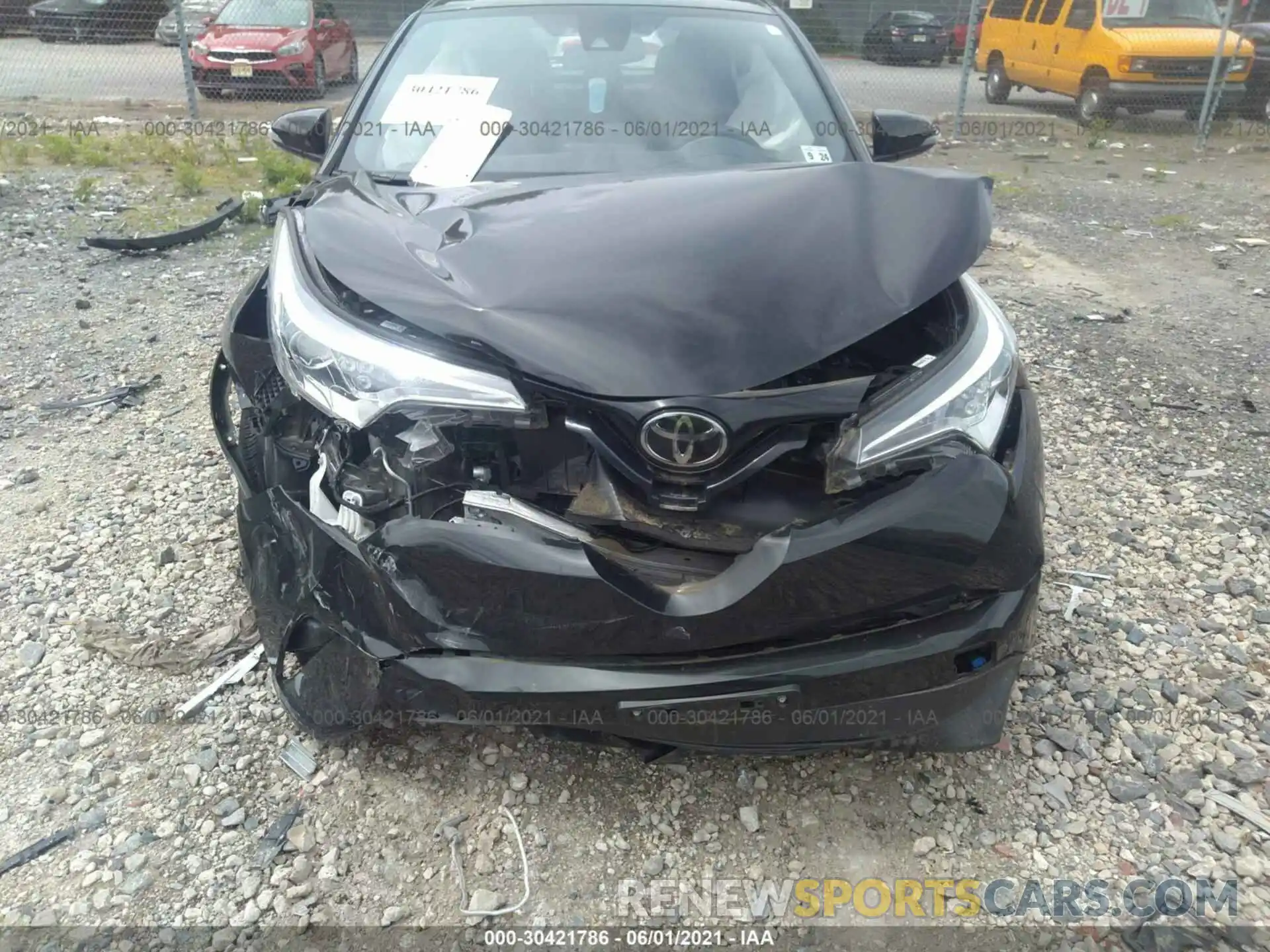 6 Photograph of a damaged car NMTKHMBX0KR097850 TOYOTA C-HR 2019