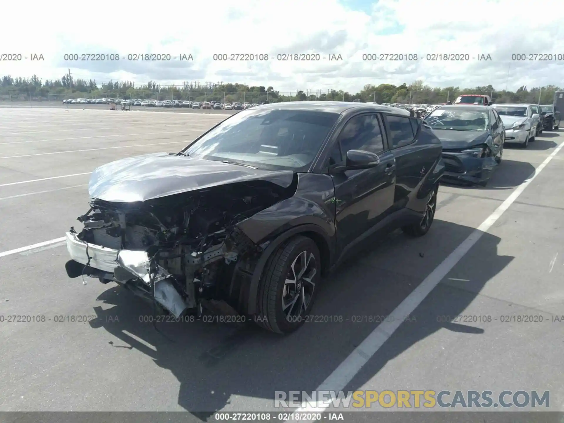 2 Photograph of a damaged car NMTKHMBX0KR098710 TOYOTA C-HR 2019