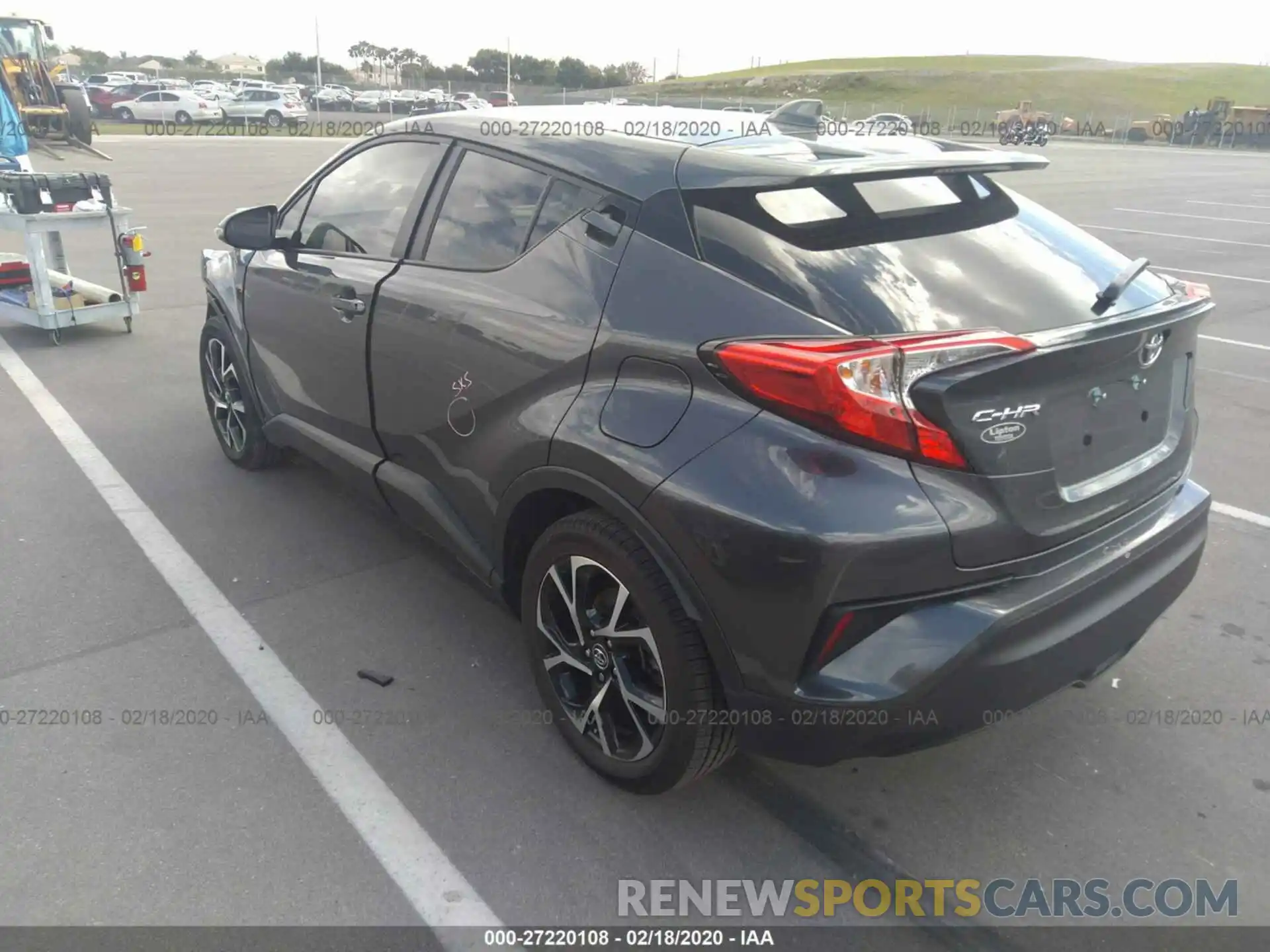 3 Photograph of a damaged car NMTKHMBX0KR098710 TOYOTA C-HR 2019