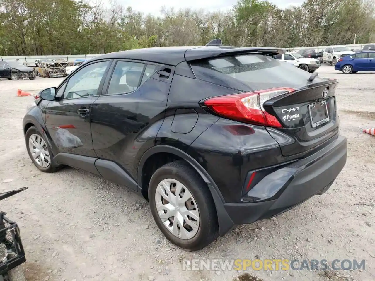 3 Photograph of a damaged car NMTKHMBX0KR099081 TOYOTA C-HR 2019