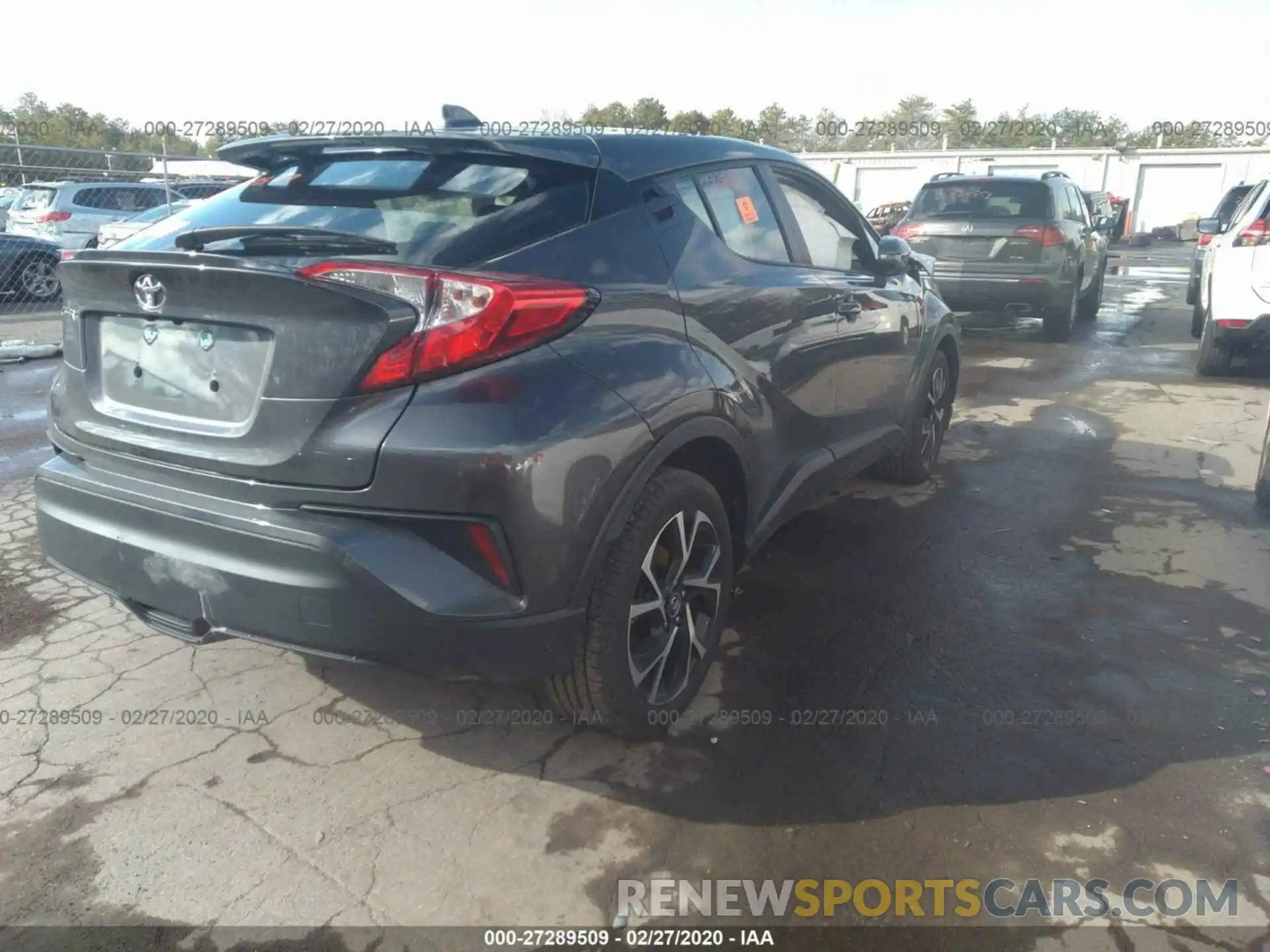 4 Фотография поврежденного автомобиля NMTKHMBX0KR099646 TOYOTA C-HR 2019