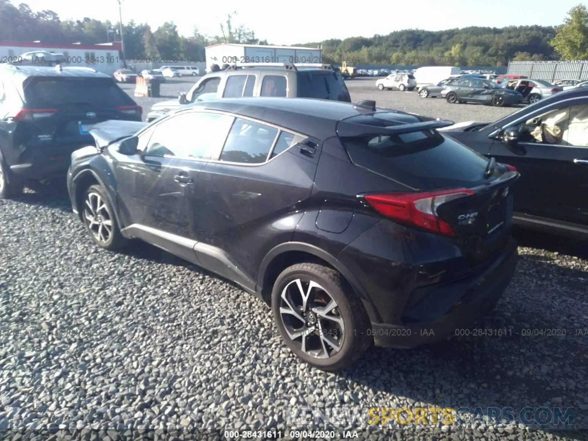 3 Photograph of a damaged car NMTKHMBX0KR100035 TOYOTA C-HR 2019