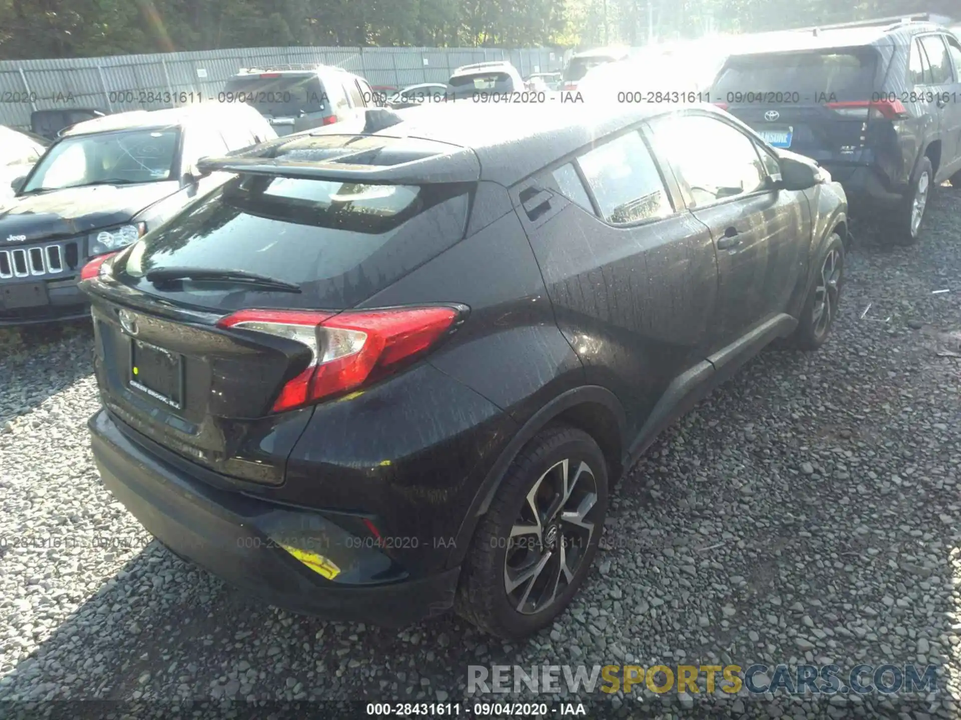 4 Photograph of a damaged car NMTKHMBX0KR100035 TOYOTA C-HR 2019