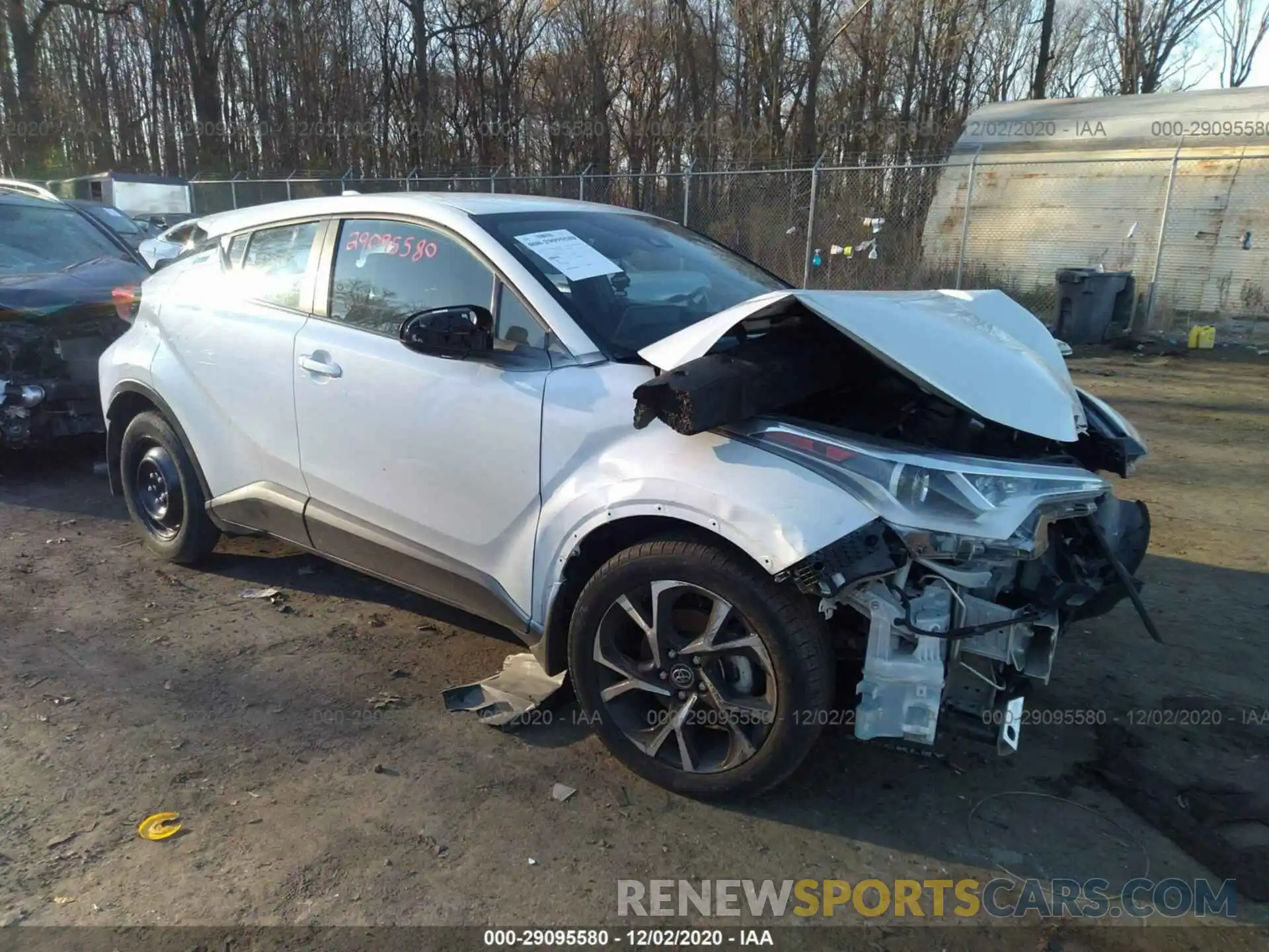 1 Photograph of a damaged car NMTKHMBX0KR100259 TOYOTA C-HR 2019