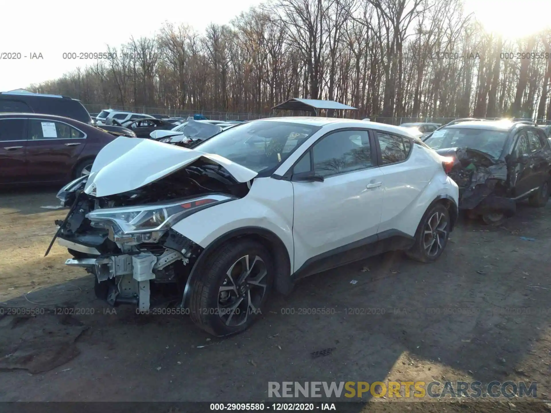 2 Photograph of a damaged car NMTKHMBX0KR100259 TOYOTA C-HR 2019