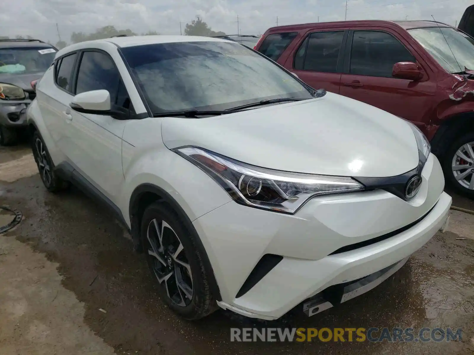 1 Photograph of a damaged car NMTKHMBX0KR100357 TOYOTA C-HR 2019