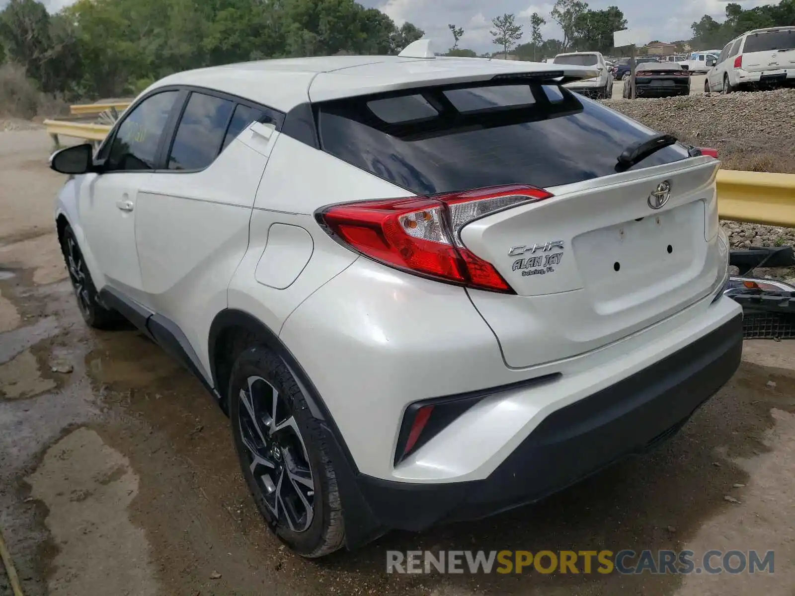 3 Photograph of a damaged car NMTKHMBX0KR100357 TOYOTA C-HR 2019