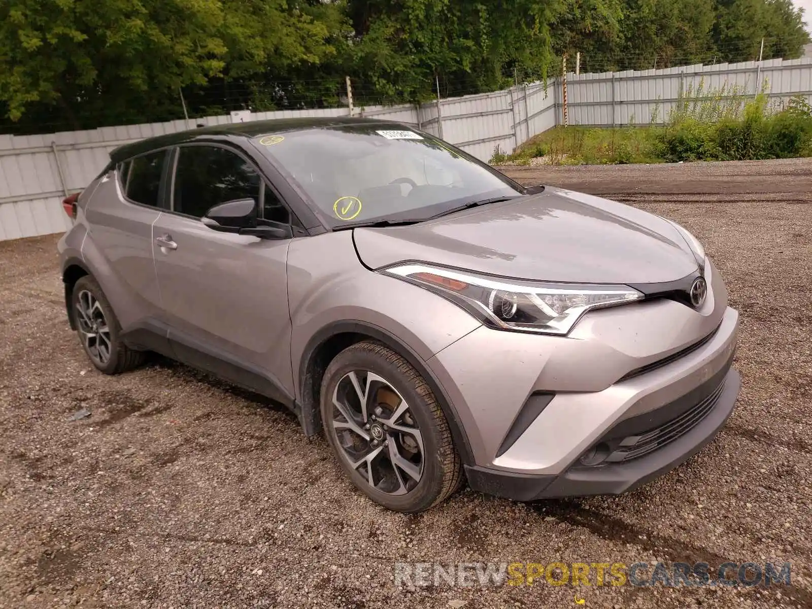 1 Фотография поврежденного автомобиля NMTKHMBX1KR069314 TOYOTA C-HR 2019