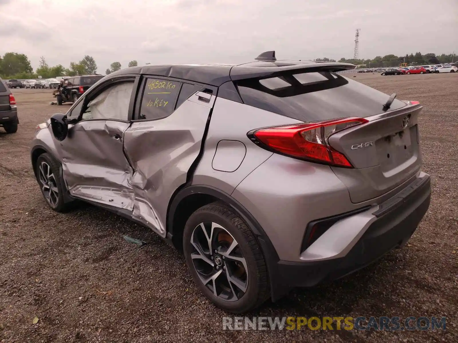 3 Photograph of a damaged car NMTKHMBX1KR069314 TOYOTA C-HR 2019