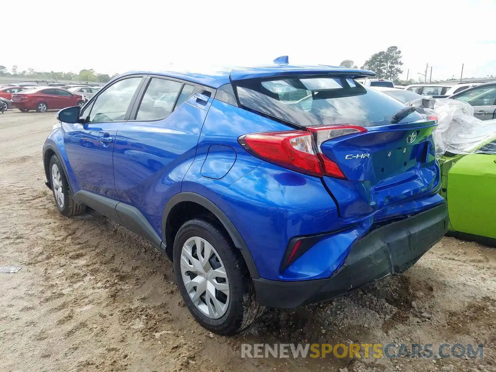 3 Photograph of a damaged car NMTKHMBX1KR070043 TOYOTA C-HR 2019