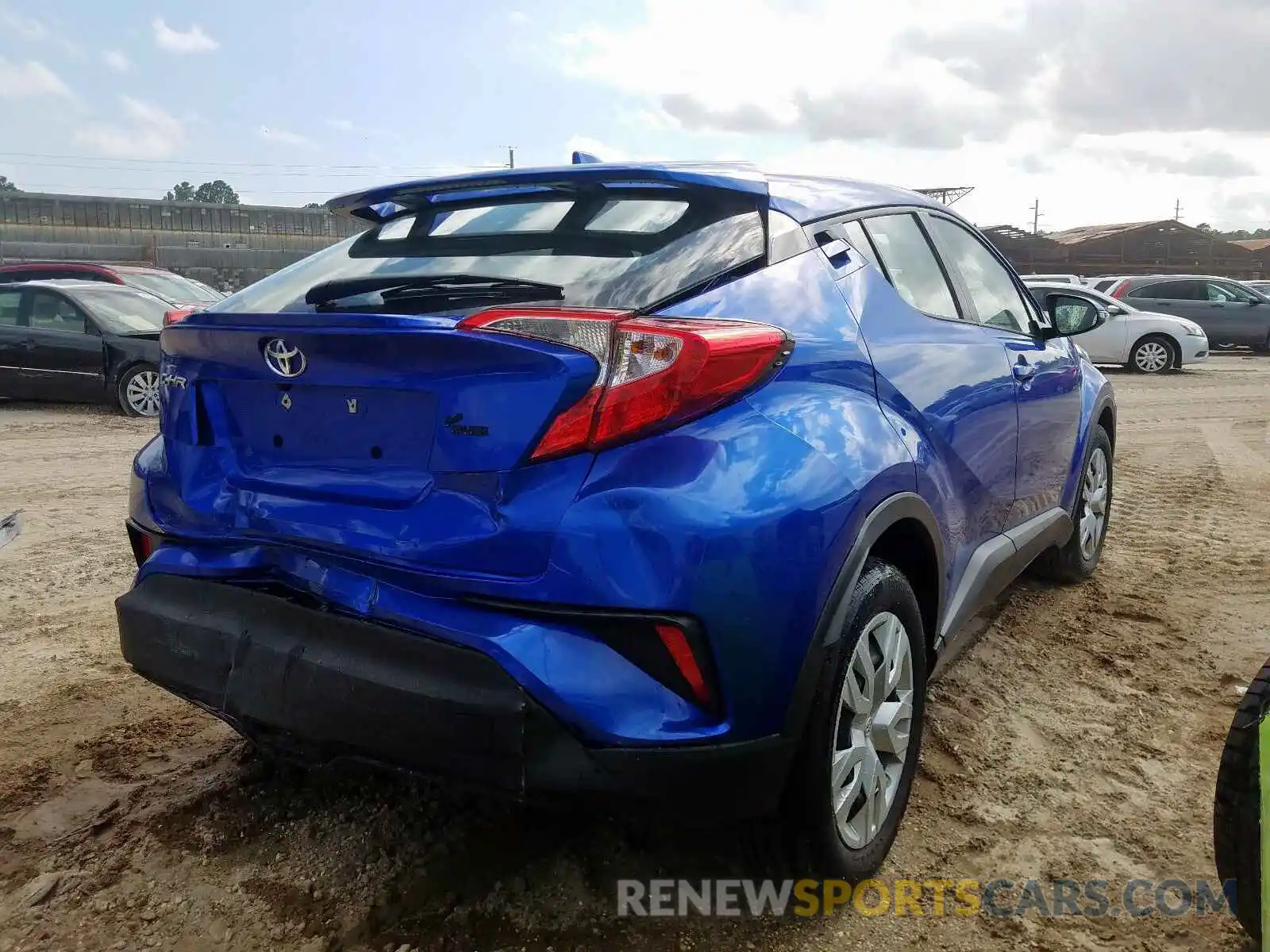 4 Photograph of a damaged car NMTKHMBX1KR070043 TOYOTA C-HR 2019