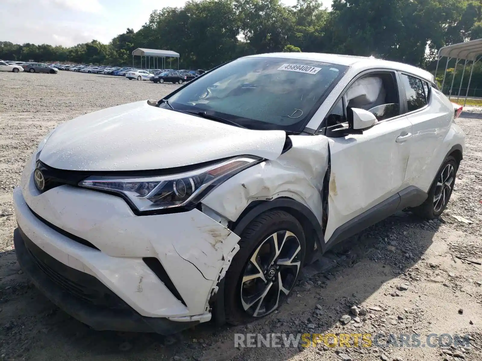 2 Photograph of a damaged car NMTKHMBX1KR070074 TOYOTA C-HR 2019