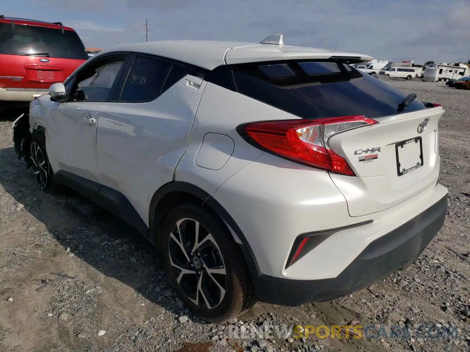 3 Photograph of a damaged car NMTKHMBX1KR070074 TOYOTA C-HR 2019