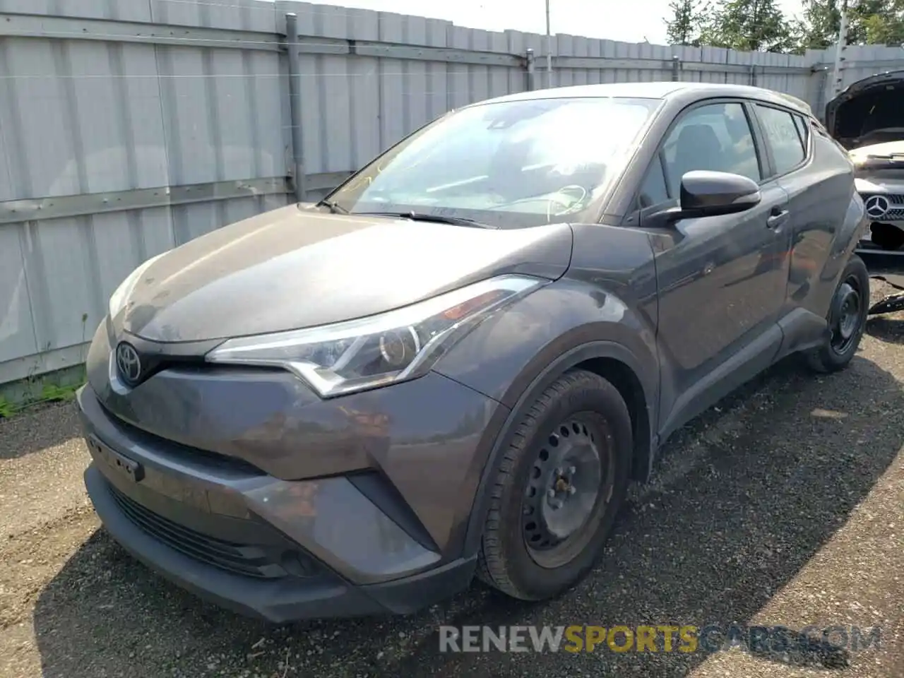 2 Photograph of a damaged car NMTKHMBX1KR071452 TOYOTA C-HR 2019