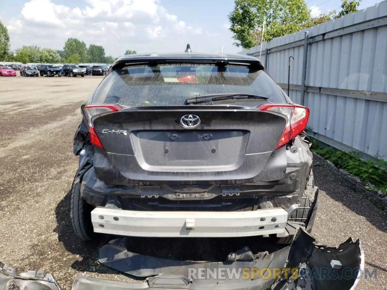 9 Photograph of a damaged car NMTKHMBX1KR071452 TOYOTA C-HR 2019