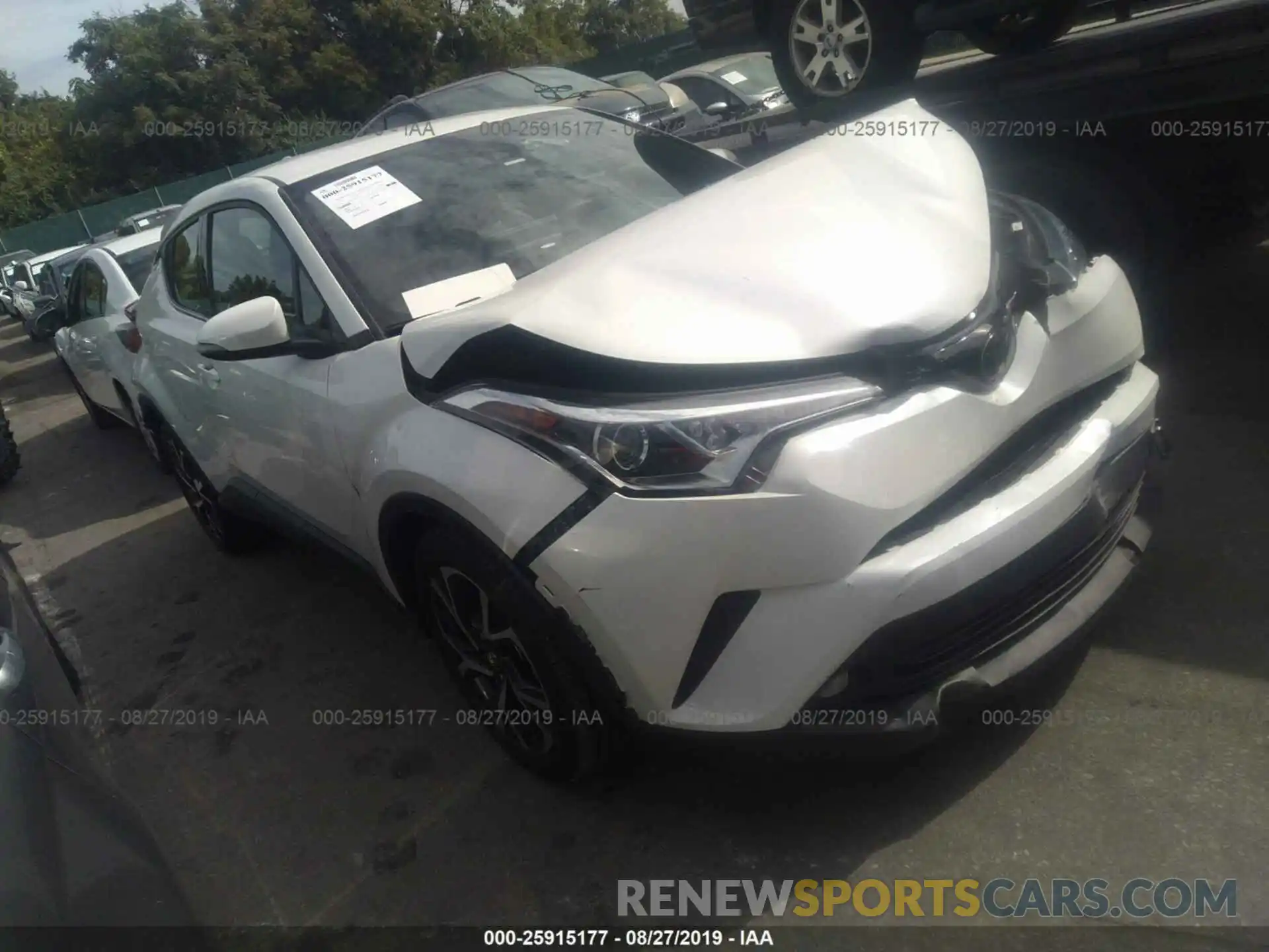 1 Photograph of a damaged car NMTKHMBX1KR073072 TOYOTA C-HR 2019