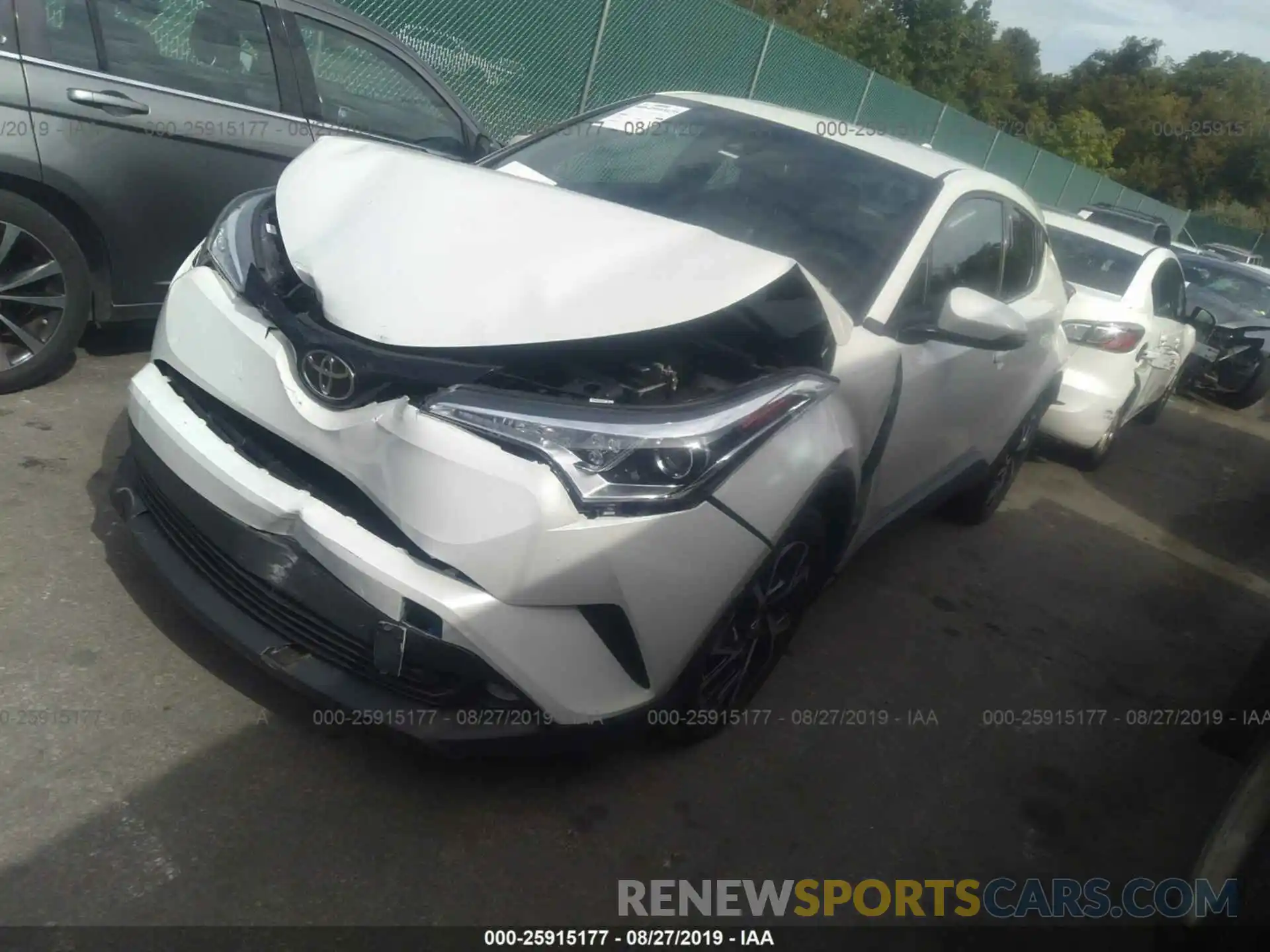 2 Photograph of a damaged car NMTKHMBX1KR073072 TOYOTA C-HR 2019