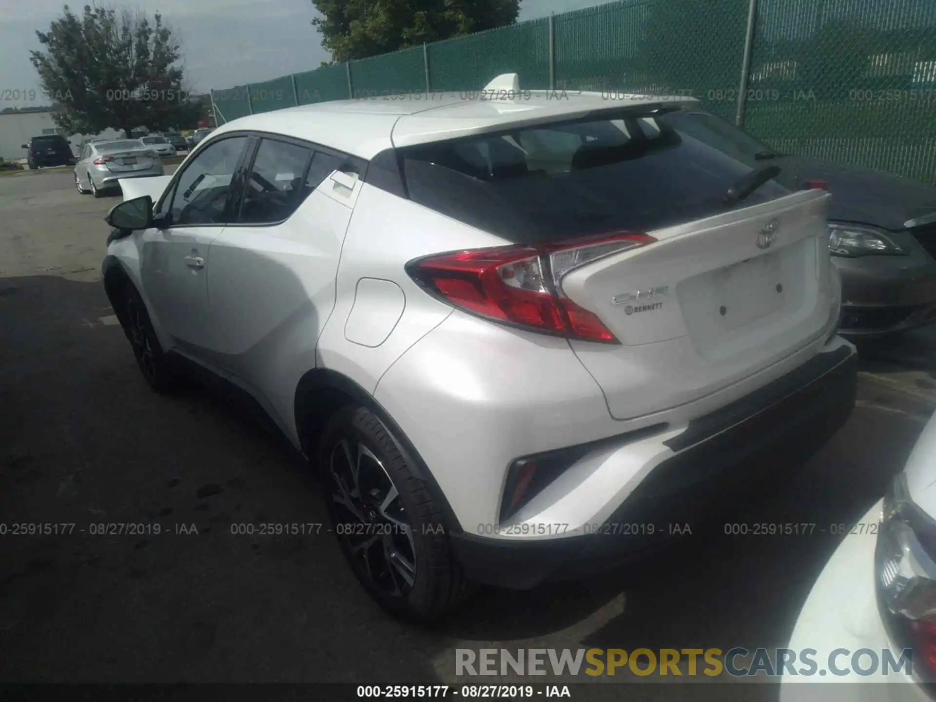 3 Photograph of a damaged car NMTKHMBX1KR073072 TOYOTA C-HR 2019