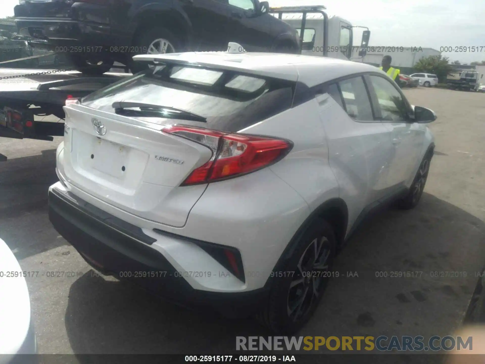 4 Photograph of a damaged car NMTKHMBX1KR073072 TOYOTA C-HR 2019