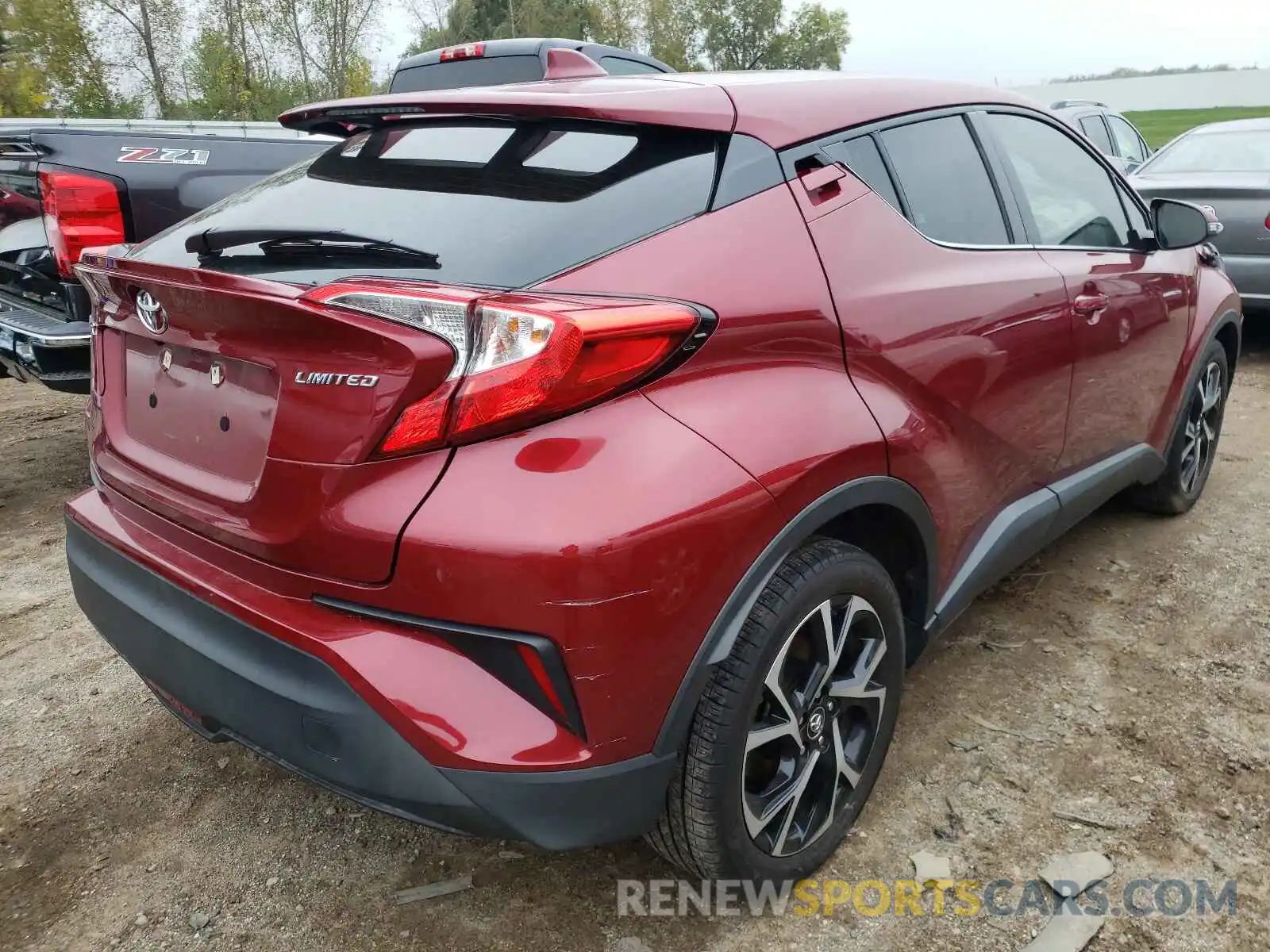 4 Photograph of a damaged car NMTKHMBX1KR074612 TOYOTA C-HR 2019