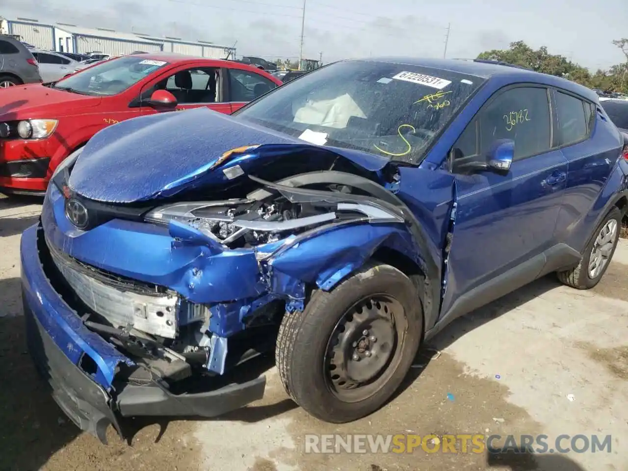 9 Photograph of a damaged car NMTKHMBX1KR075209 TOYOTA C-HR 2019