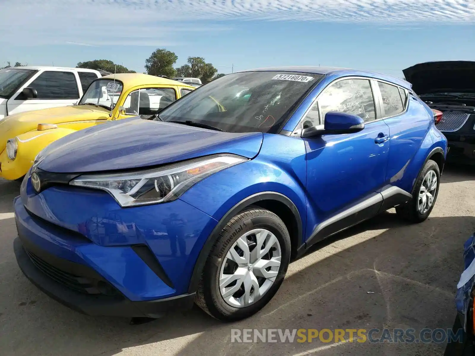 2 Photograph of a damaged car NMTKHMBX1KR075842 TOYOTA C-HR 2019