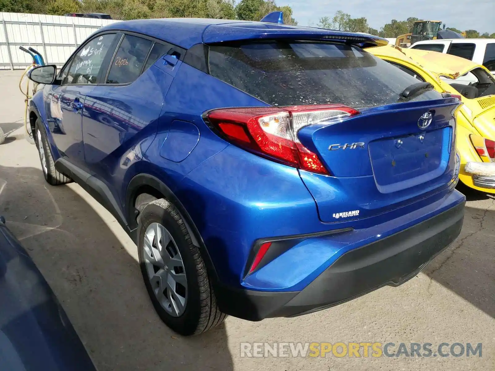 3 Photograph of a damaged car NMTKHMBX1KR075842 TOYOTA C-HR 2019