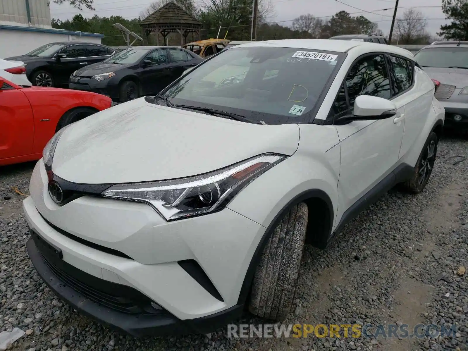 2 Photograph of a damaged car NMTKHMBX1KR076294 TOYOTA C-HR 2019