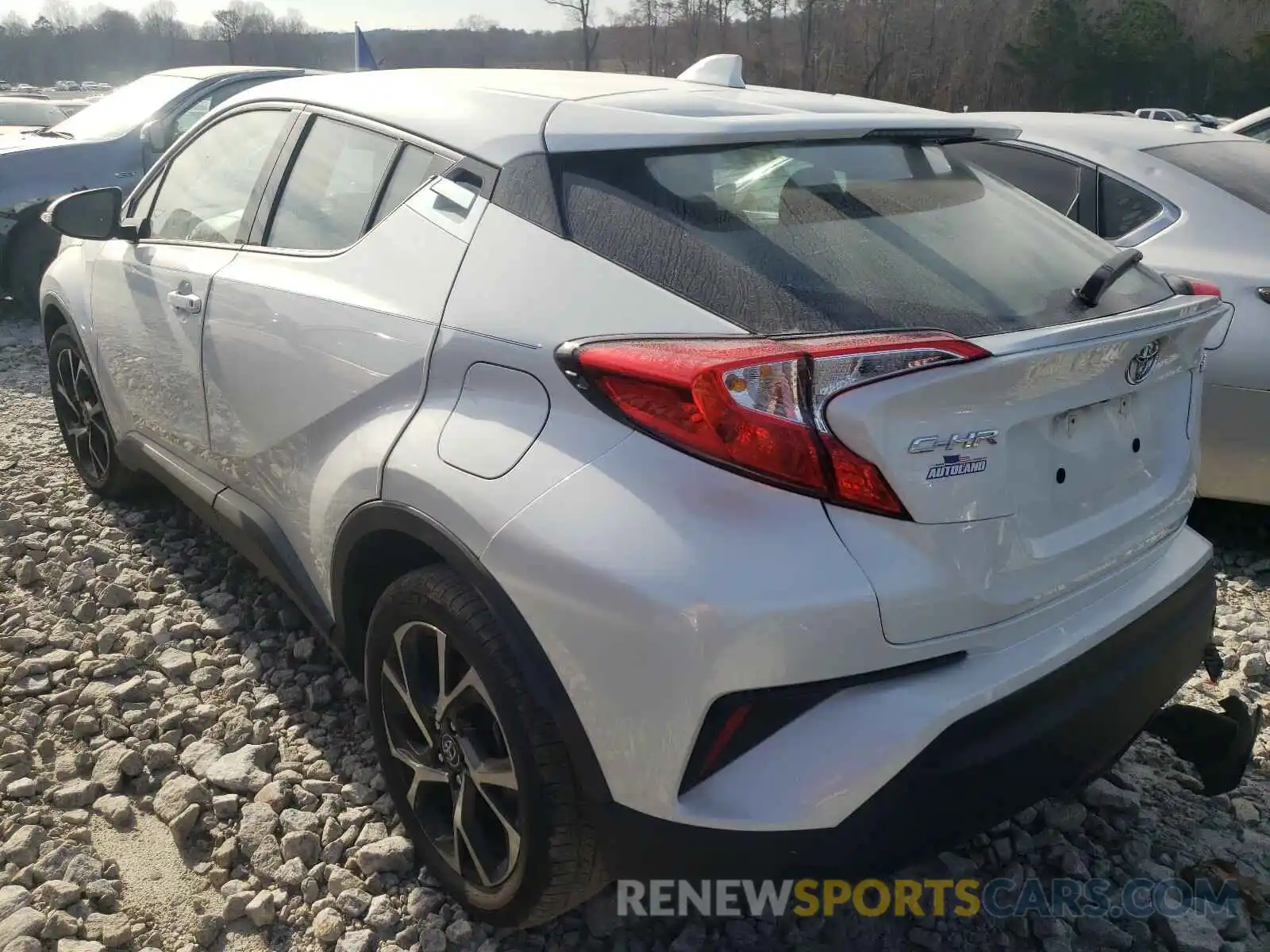 3 Photograph of a damaged car NMTKHMBX1KR076294 TOYOTA C-HR 2019