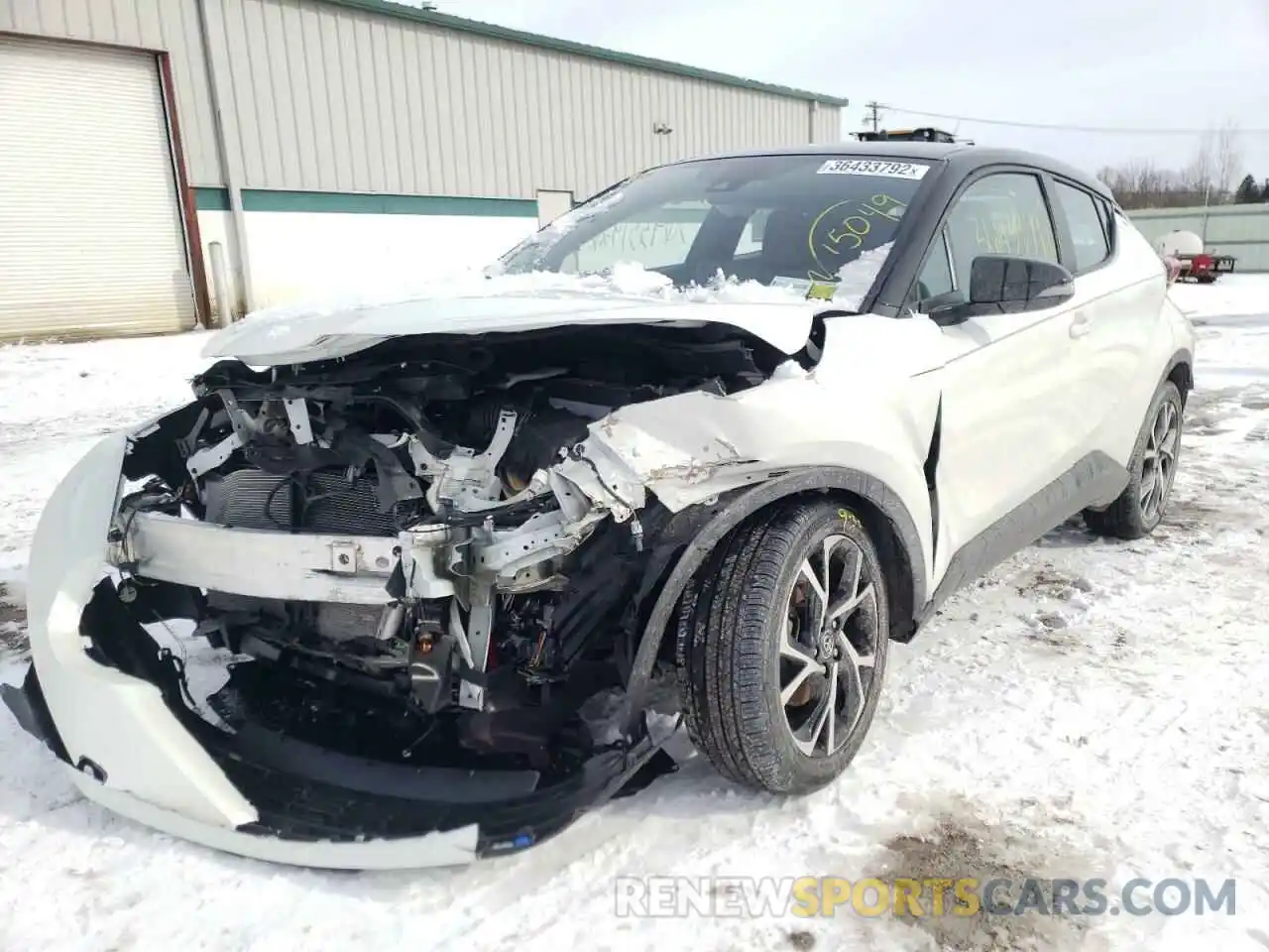 2 Photograph of a damaged car NMTKHMBX1KR076764 TOYOTA C-HR 2019