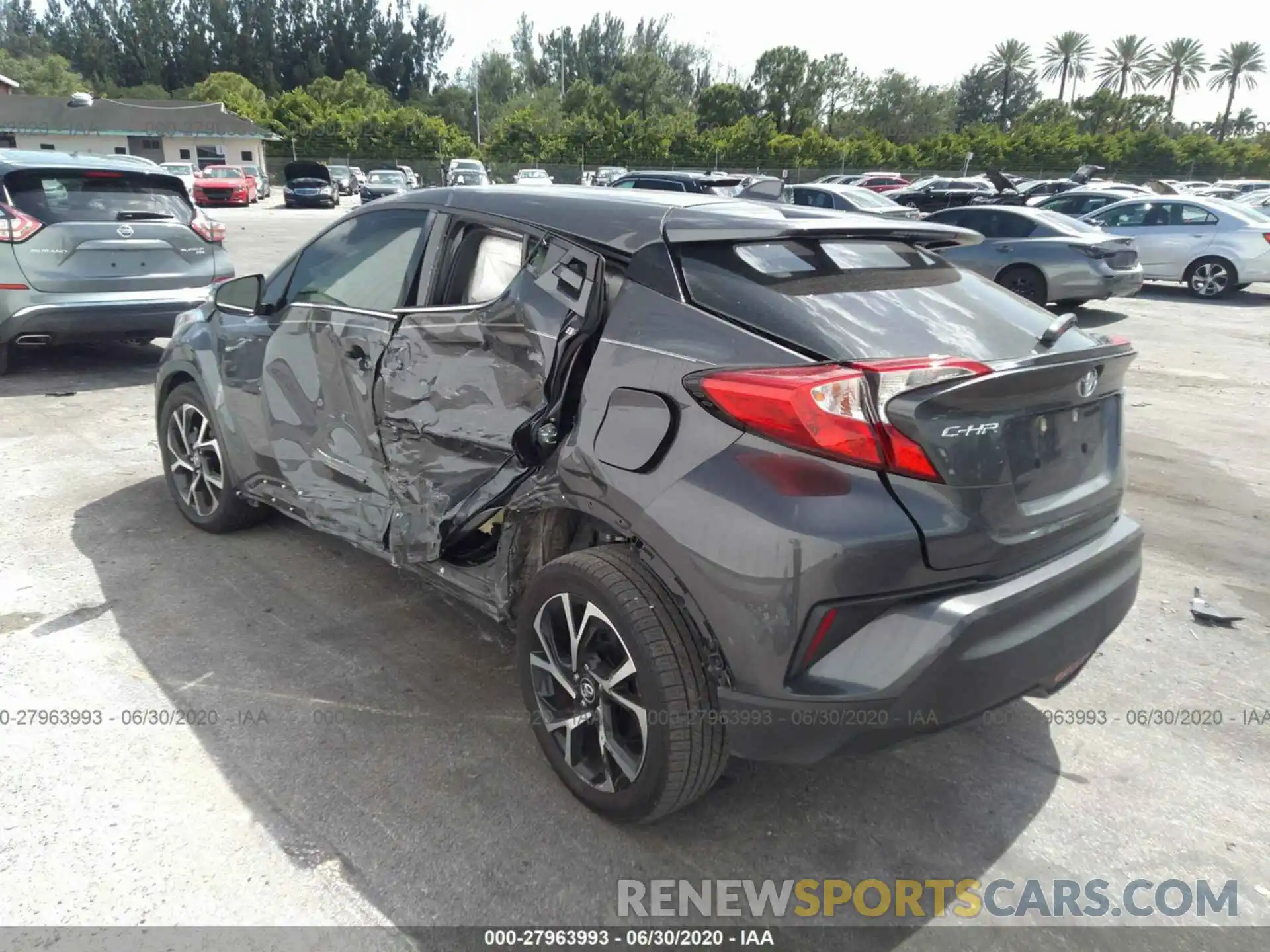 3 Photograph of a damaged car NMTKHMBX1KR077560 TOYOTA C-HR 2019