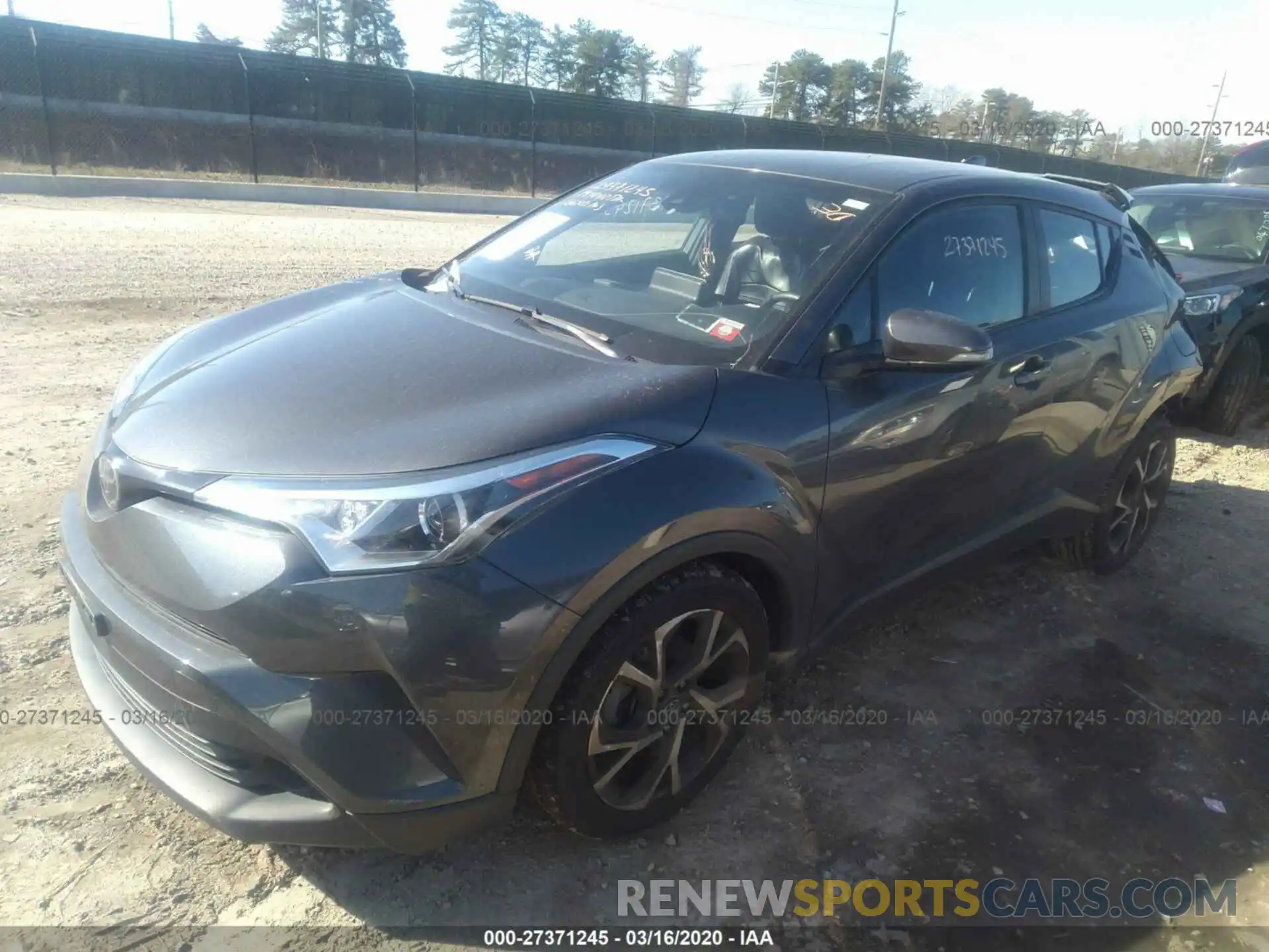 2 Photograph of a damaged car NMTKHMBX1KR077705 TOYOTA C-HR 2019