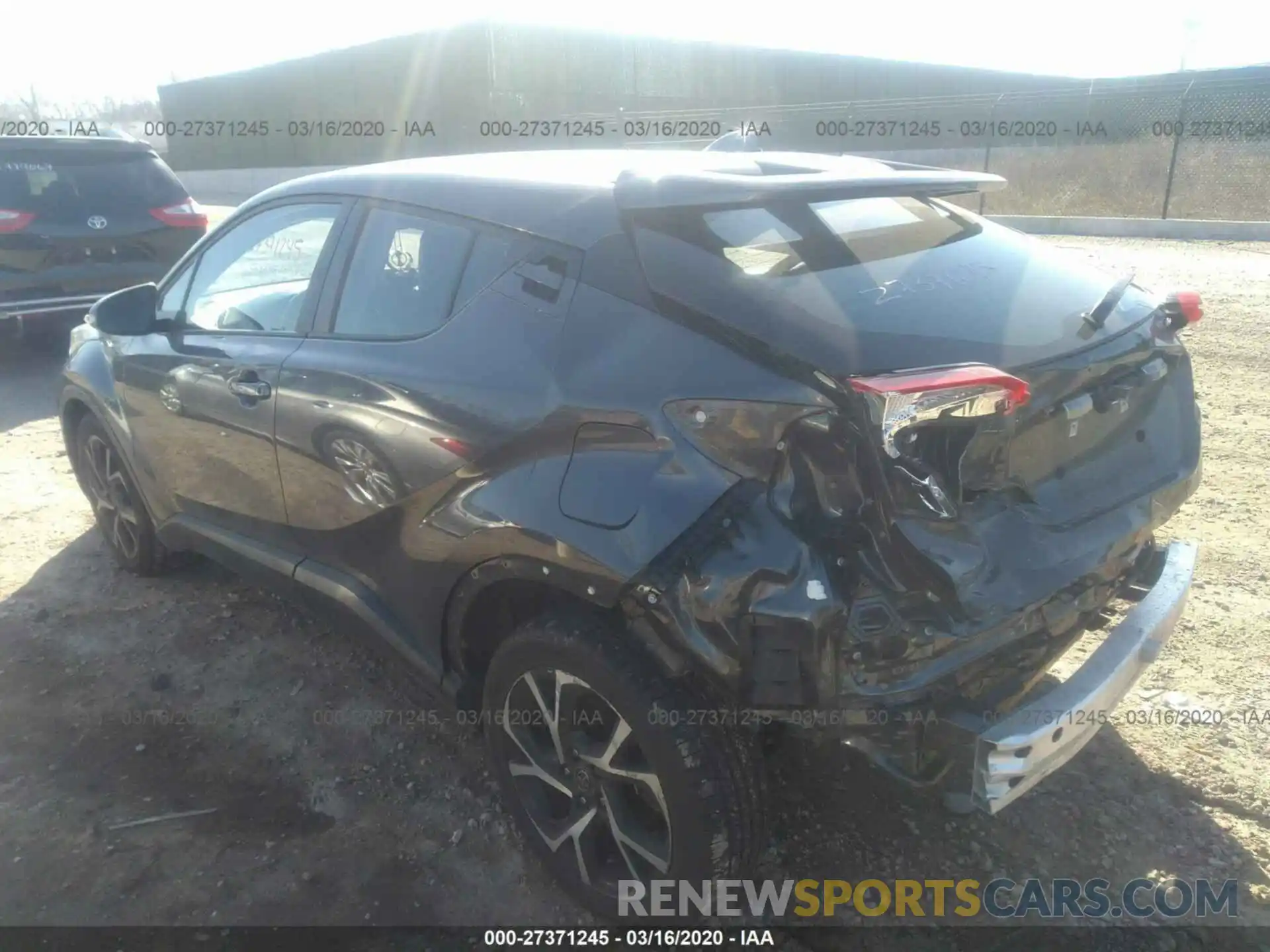 3 Photograph of a damaged car NMTKHMBX1KR077705 TOYOTA C-HR 2019