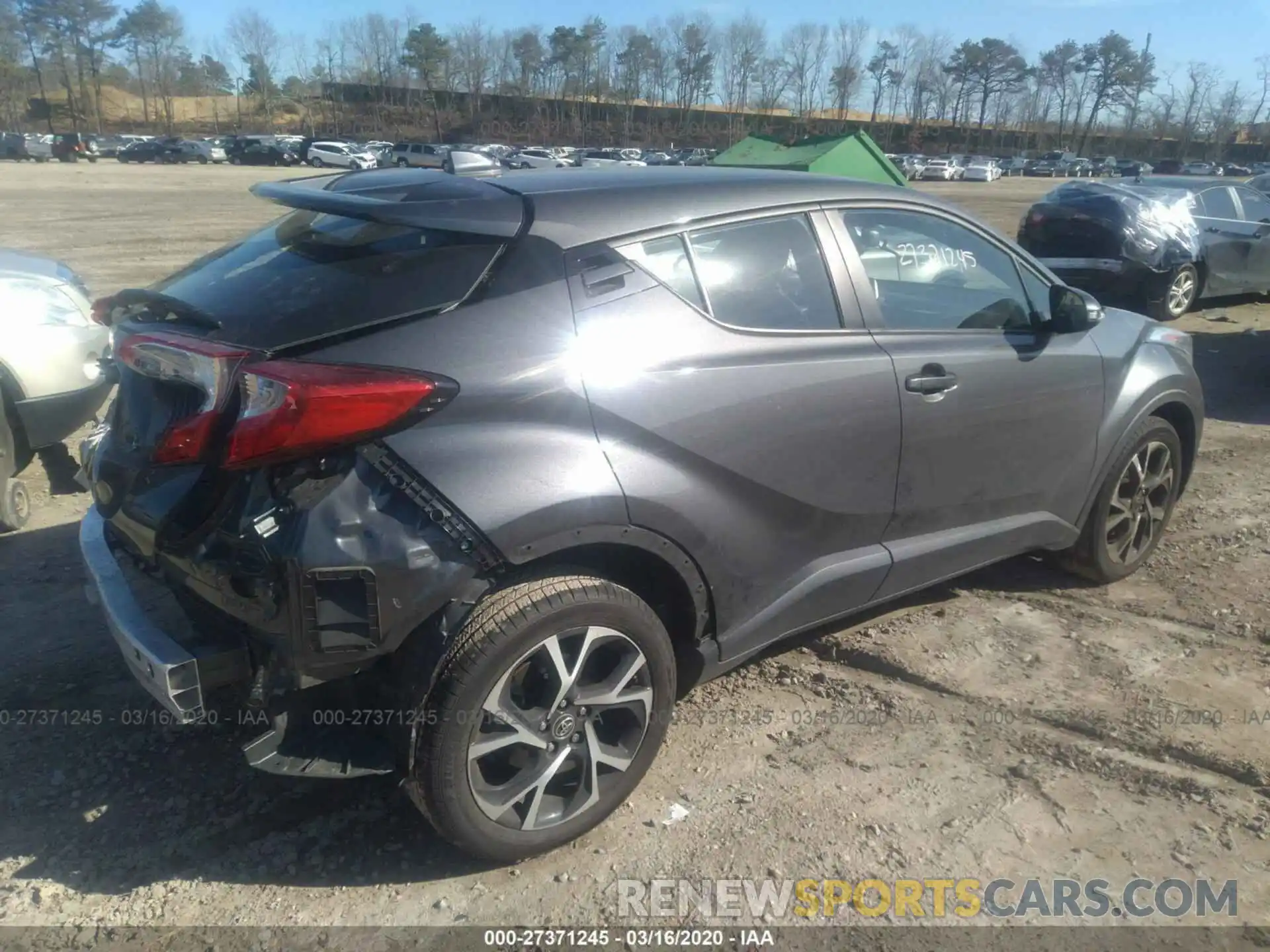 4 Photograph of a damaged car NMTKHMBX1KR077705 TOYOTA C-HR 2019