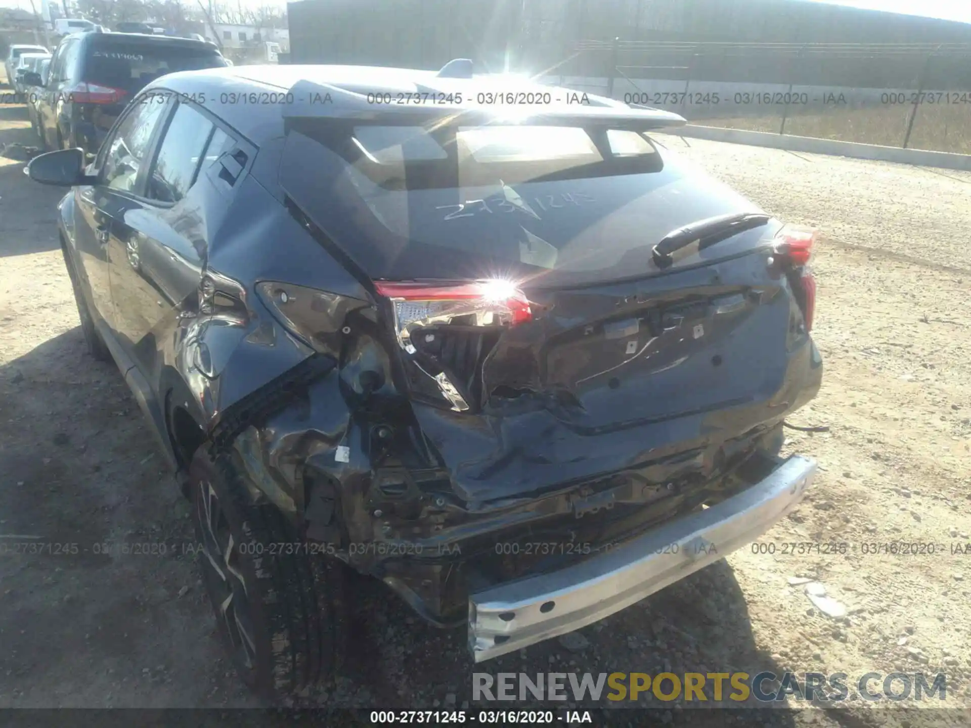 6 Photograph of a damaged car NMTKHMBX1KR077705 TOYOTA C-HR 2019