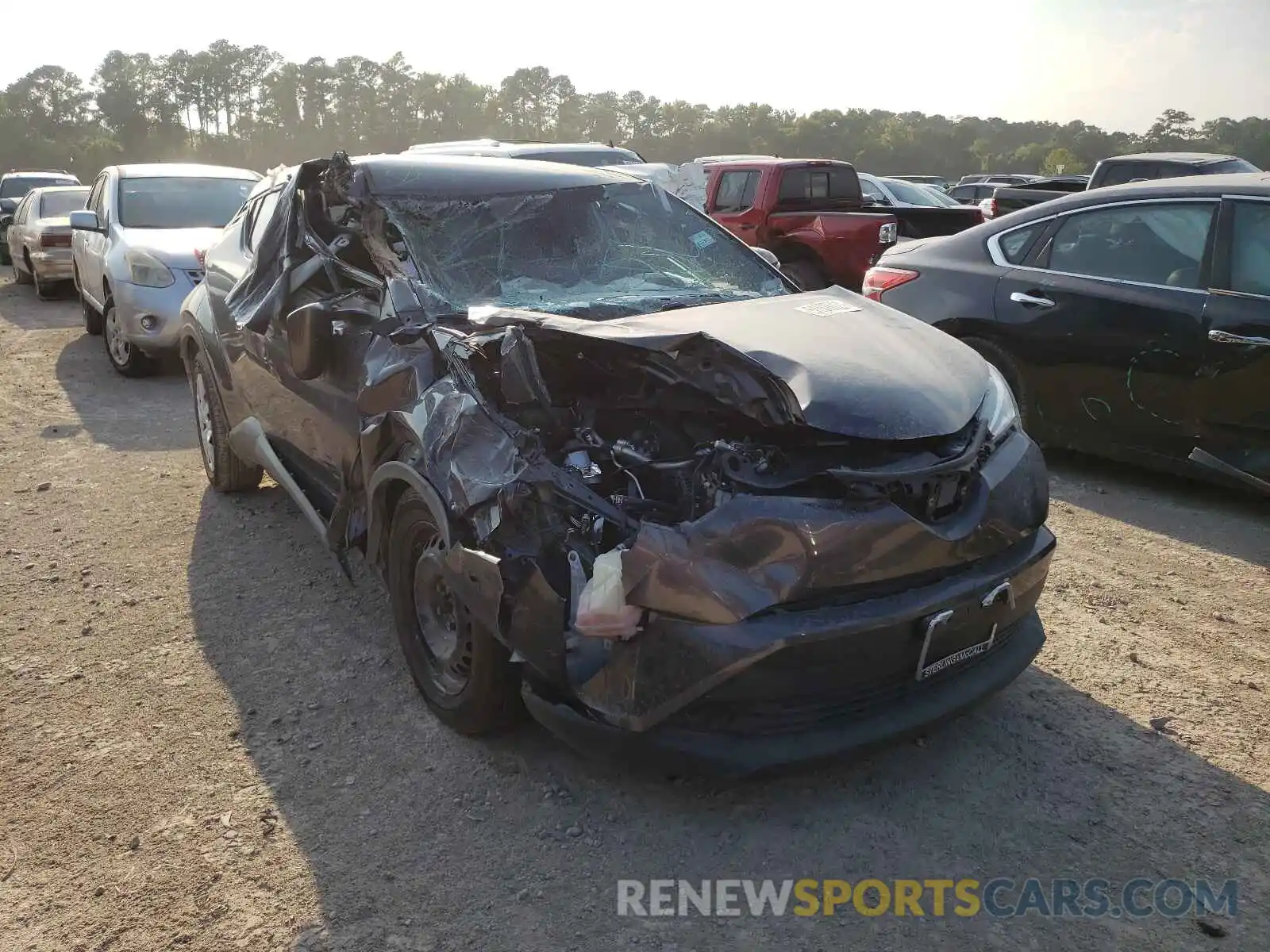 1 Photograph of a damaged car NMTKHMBX1KR078224 TOYOTA C-HR 2019