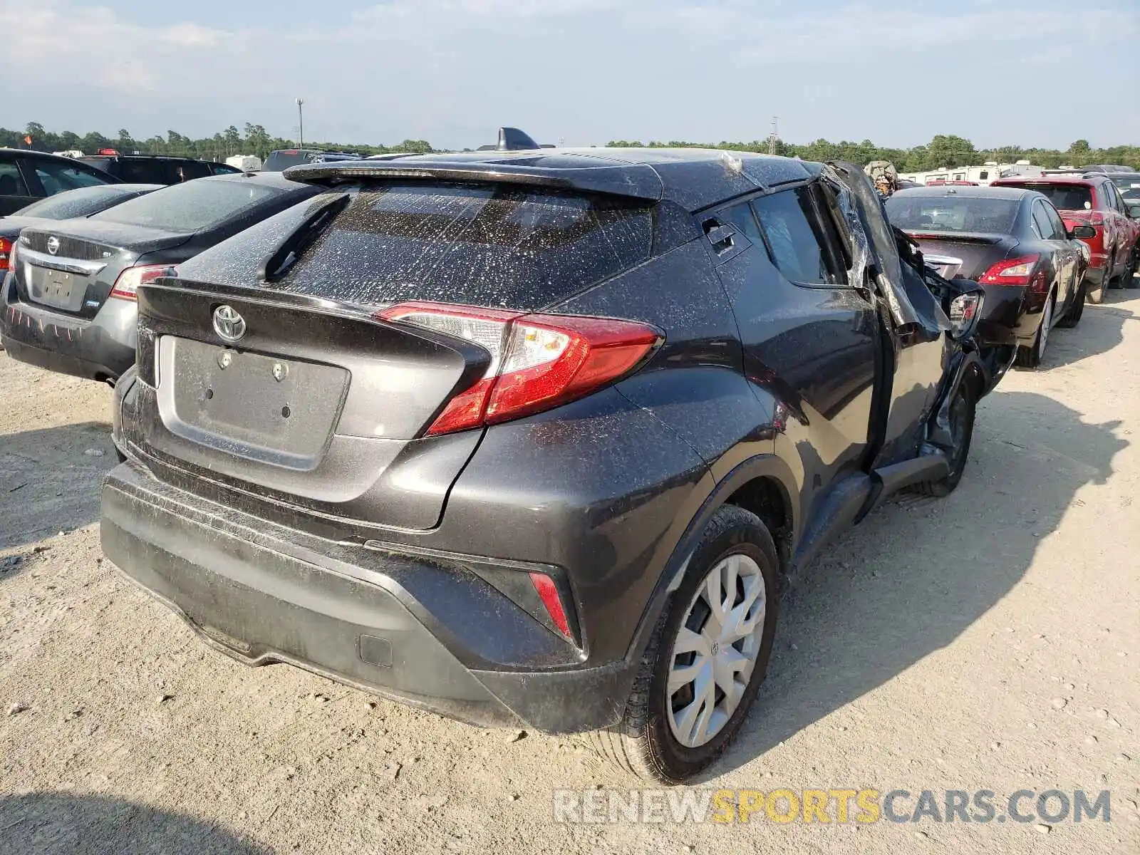 4 Photograph of a damaged car NMTKHMBX1KR078224 TOYOTA C-HR 2019