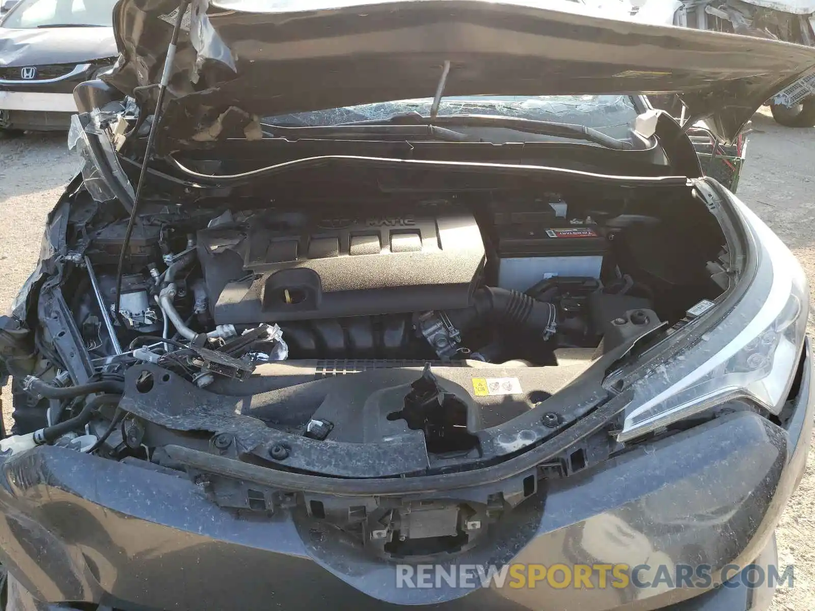 7 Photograph of a damaged car NMTKHMBX1KR078224 TOYOTA C-HR 2019