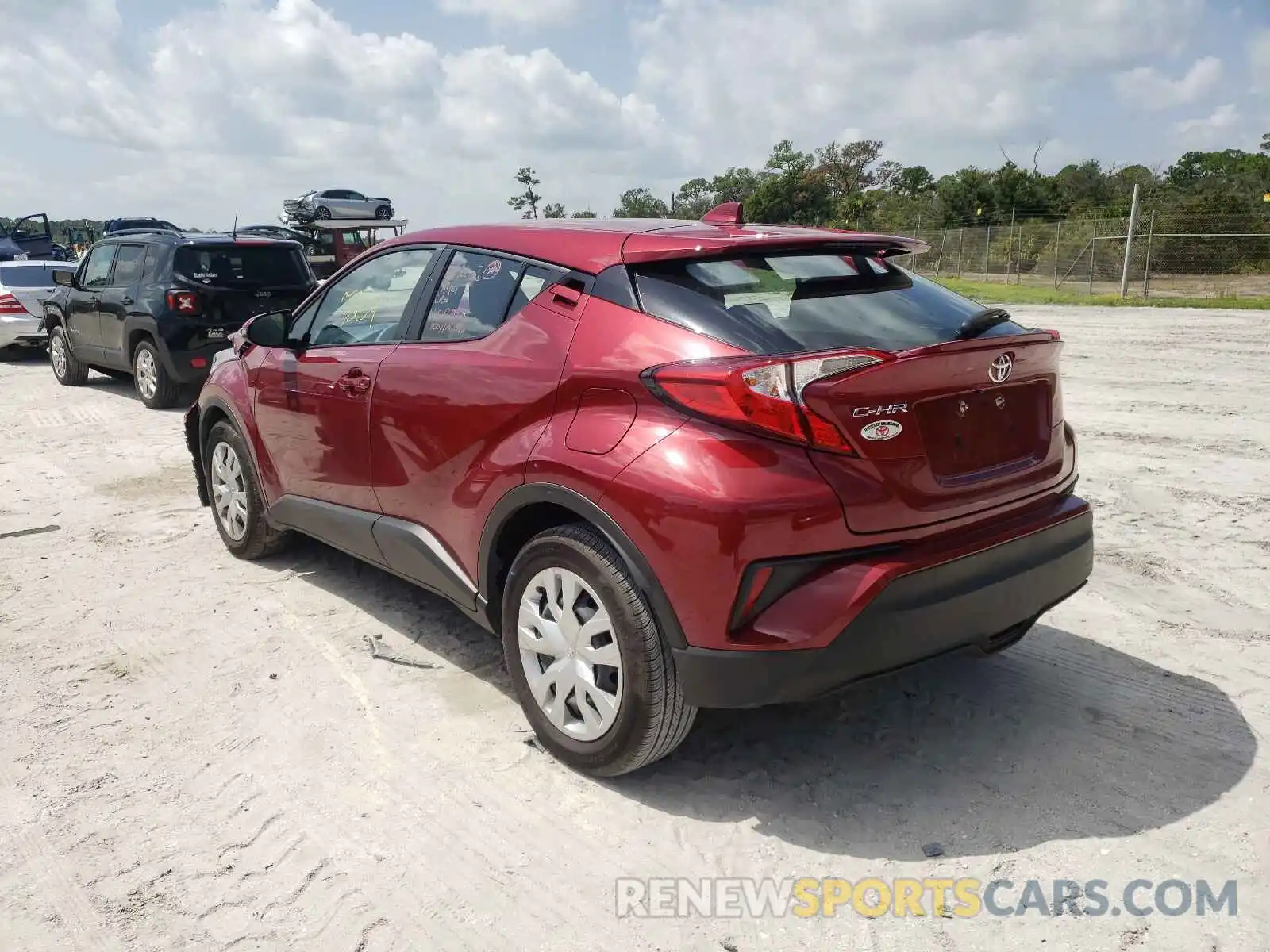 3 Photograph of a damaged car NMTKHMBX1KR078935 TOYOTA C-HR 2019