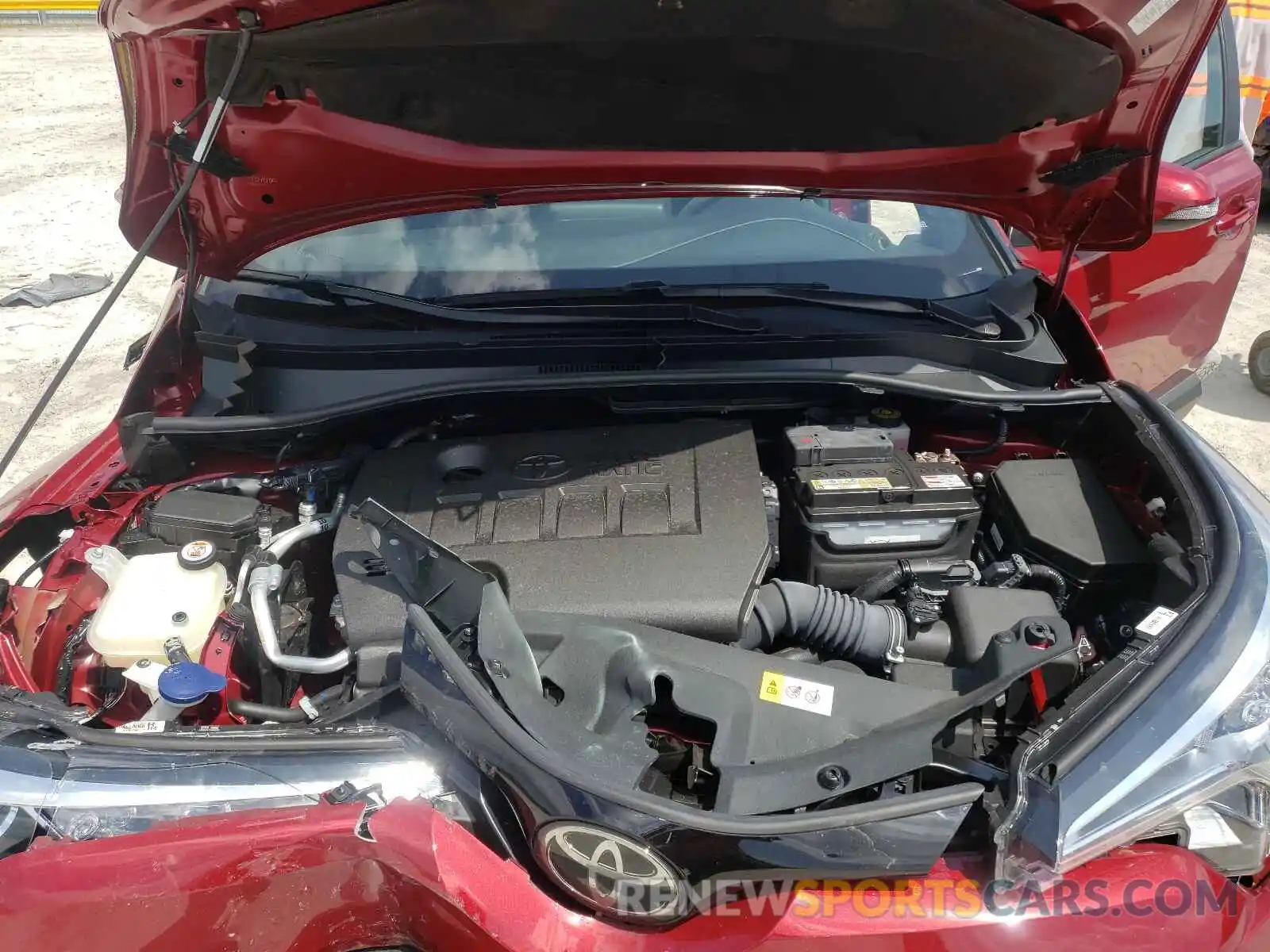 7 Photograph of a damaged car NMTKHMBX1KR078935 TOYOTA C-HR 2019