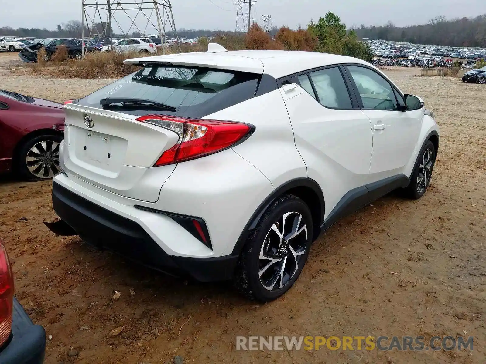 4 Photograph of a damaged car NMTKHMBX1KR079437 TOYOTA C-HR 2019