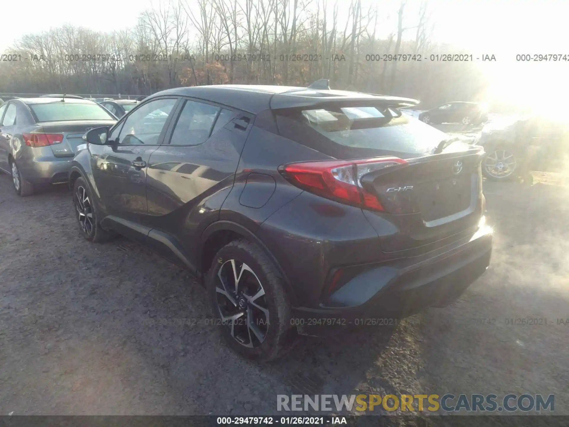 3 Photograph of a damaged car NMTKHMBX1KR080250 TOYOTA C-HR 2019