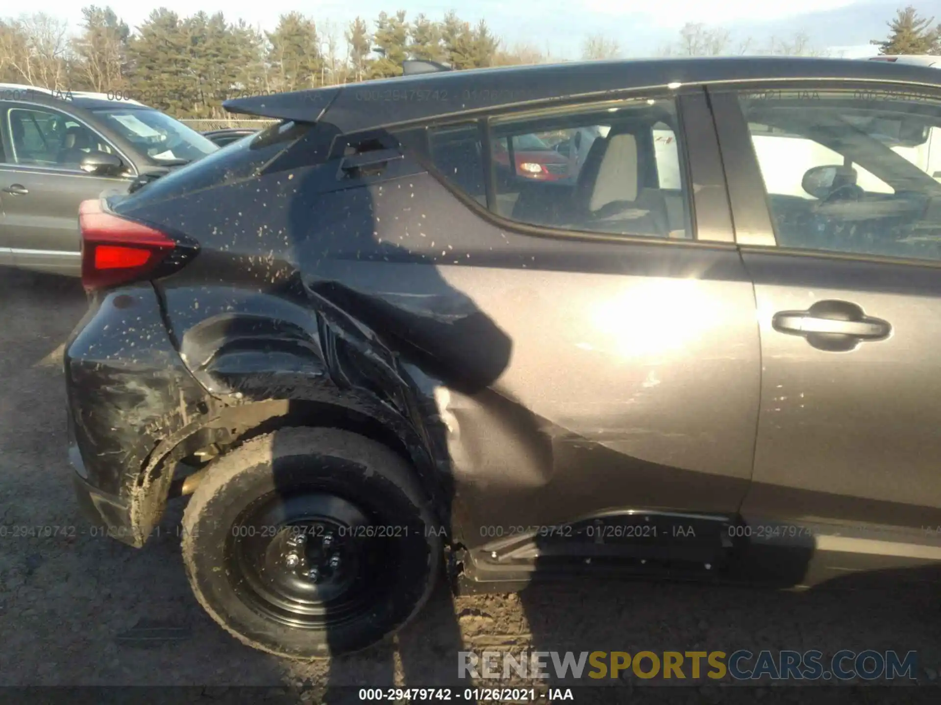 6 Photograph of a damaged car NMTKHMBX1KR080250 TOYOTA C-HR 2019