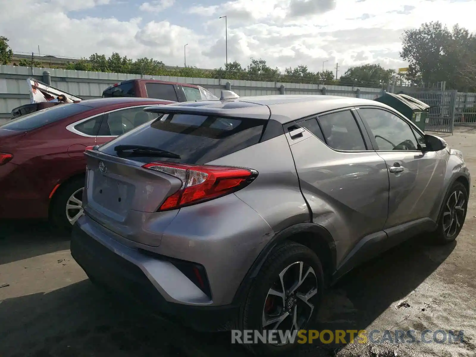 4 Photograph of a damaged car NMTKHMBX1KR080376 TOYOTA C-HR 2019